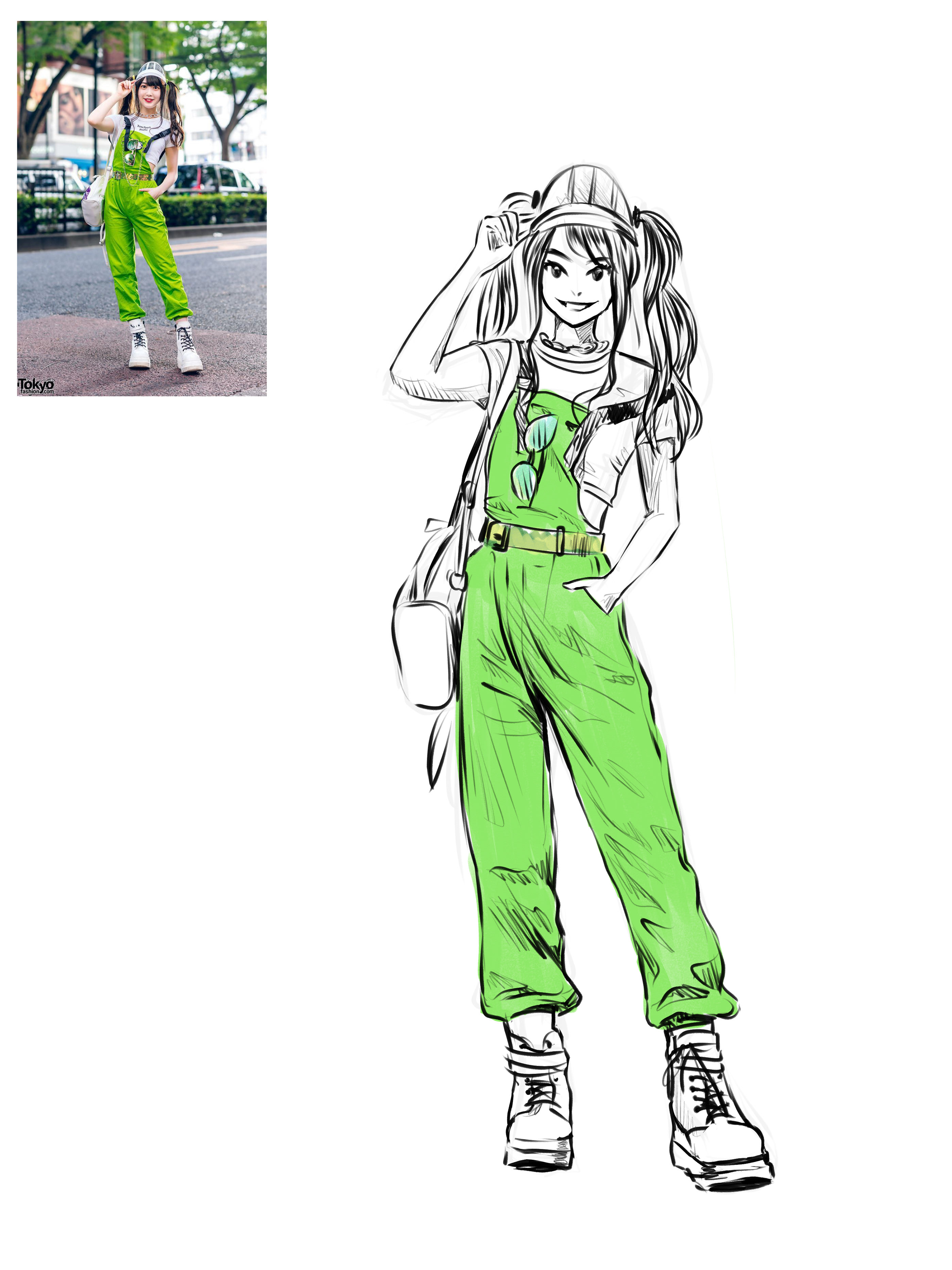 Скетчи по фото людей в аниме / манга стиле — Изображение №20 — Иллюстрация, Графика на Dprofile