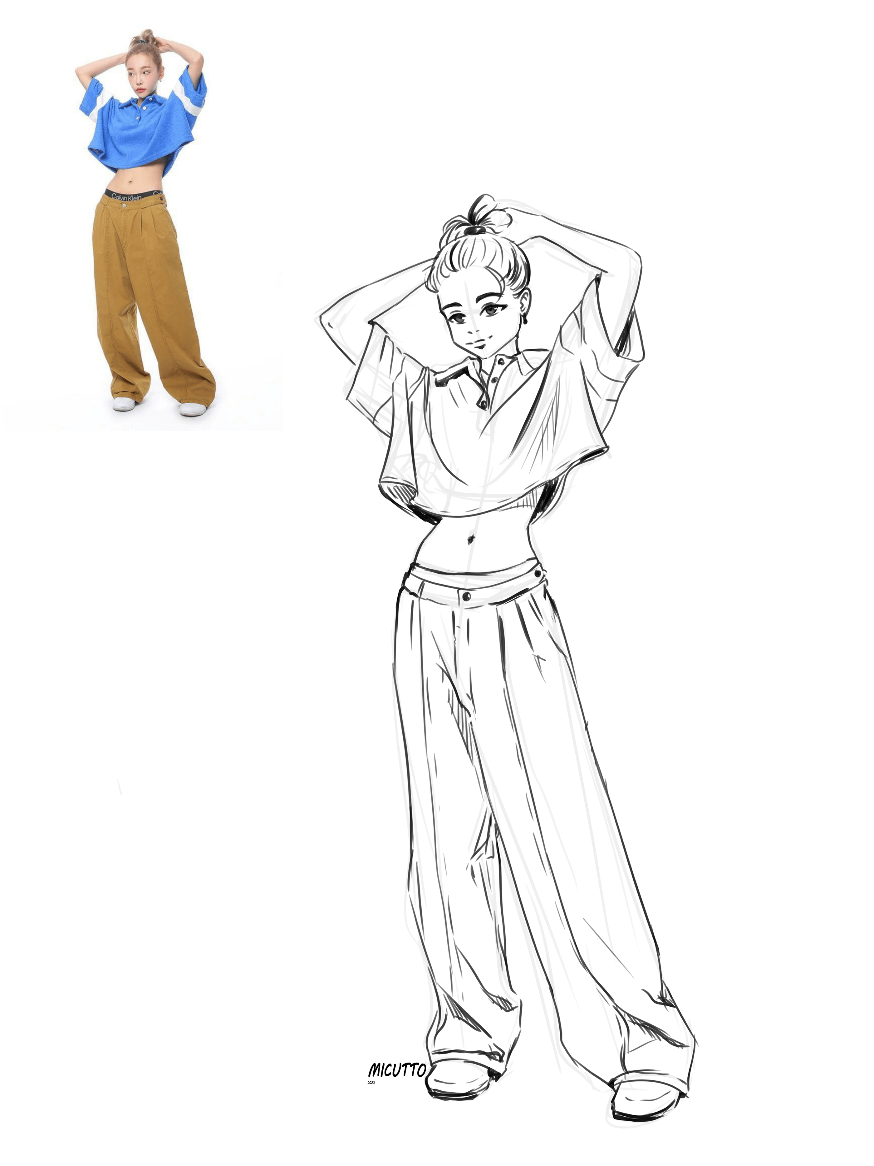 Скетчи по фото людей в аниме / манга стиле — Изображение №2 — Иллюстрация, Графика на Dprofile