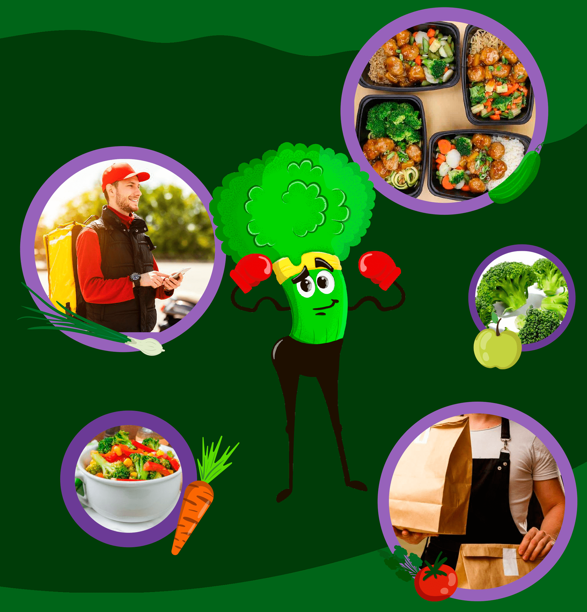 Character design Broccoli — Изображение №3 — Брендинг, Иллюстрация на Dprofile