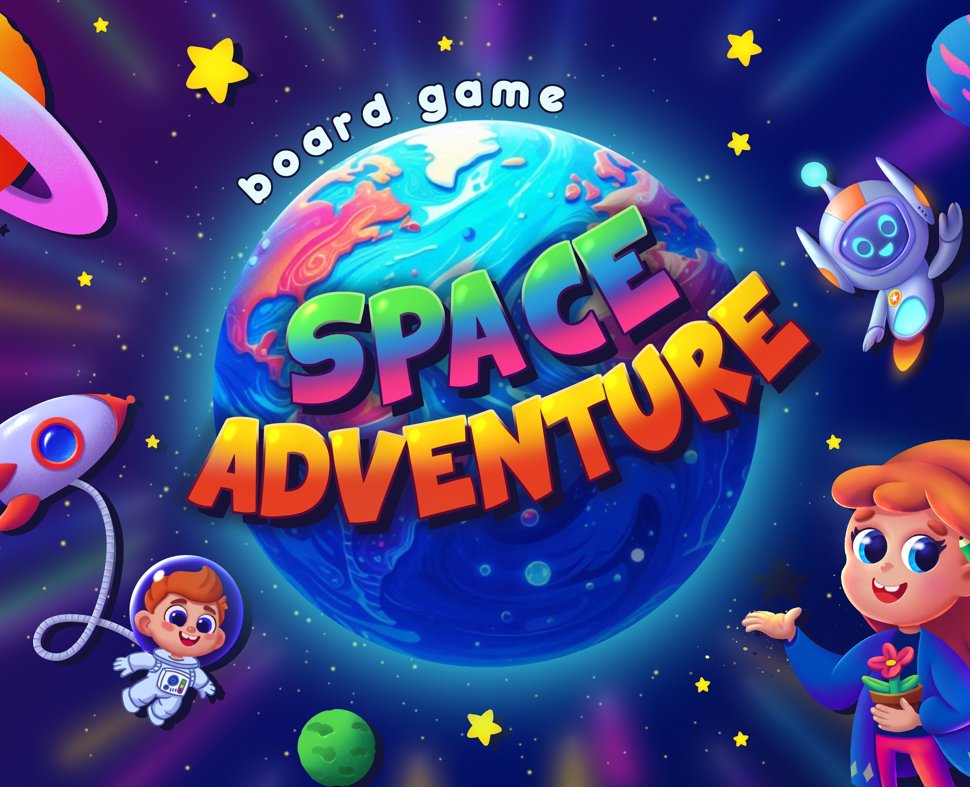 Настольная игра "Space adventure" на Dprofile