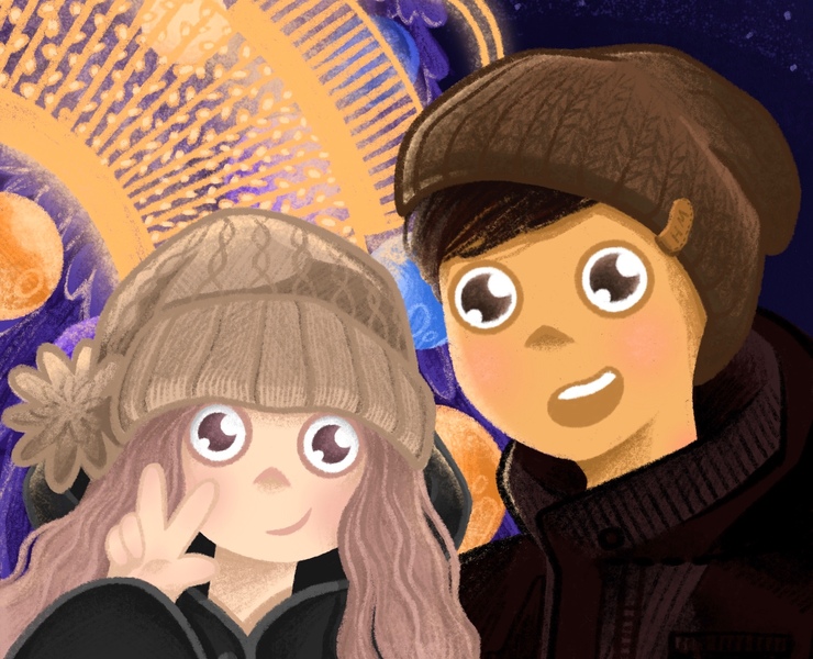 «Большое путешествие» — Иллюстрация на Dprofile