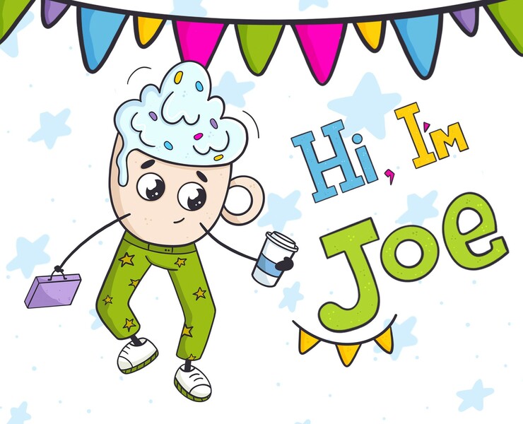 Character design for a coffee shop — Брендинг, Иллюстрация на Dprofile