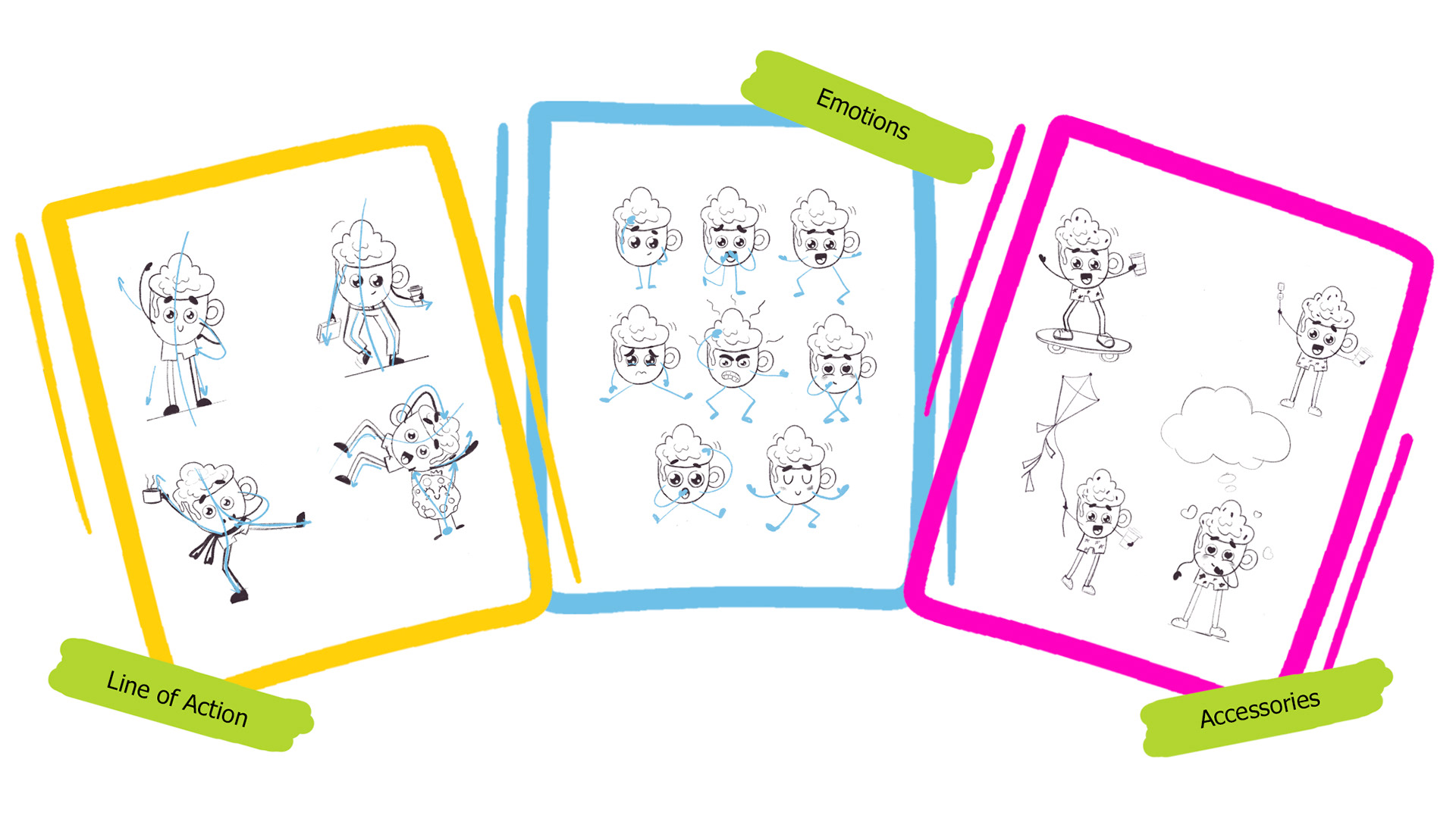 Character design for a coffee shop — Изображение №5 — Брендинг, Иллюстрация на Dprofile