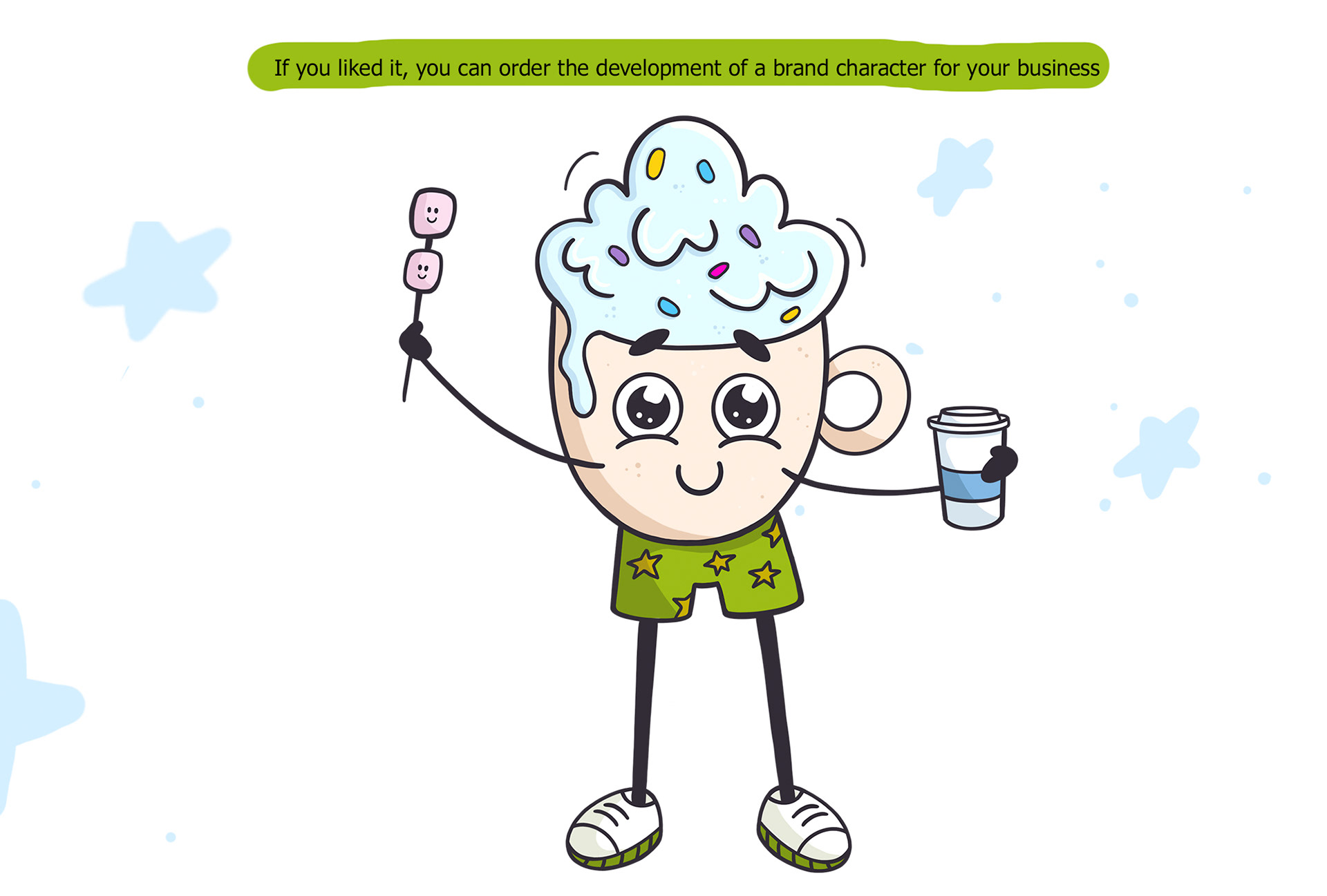 Character design for a coffee shop — Изображение №9 — Брендинг, Иллюстрация на Dprofile