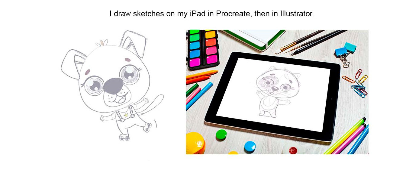 Children's animal characters — Изображение №8 — Брендинг, Иллюстрация на Dprofile