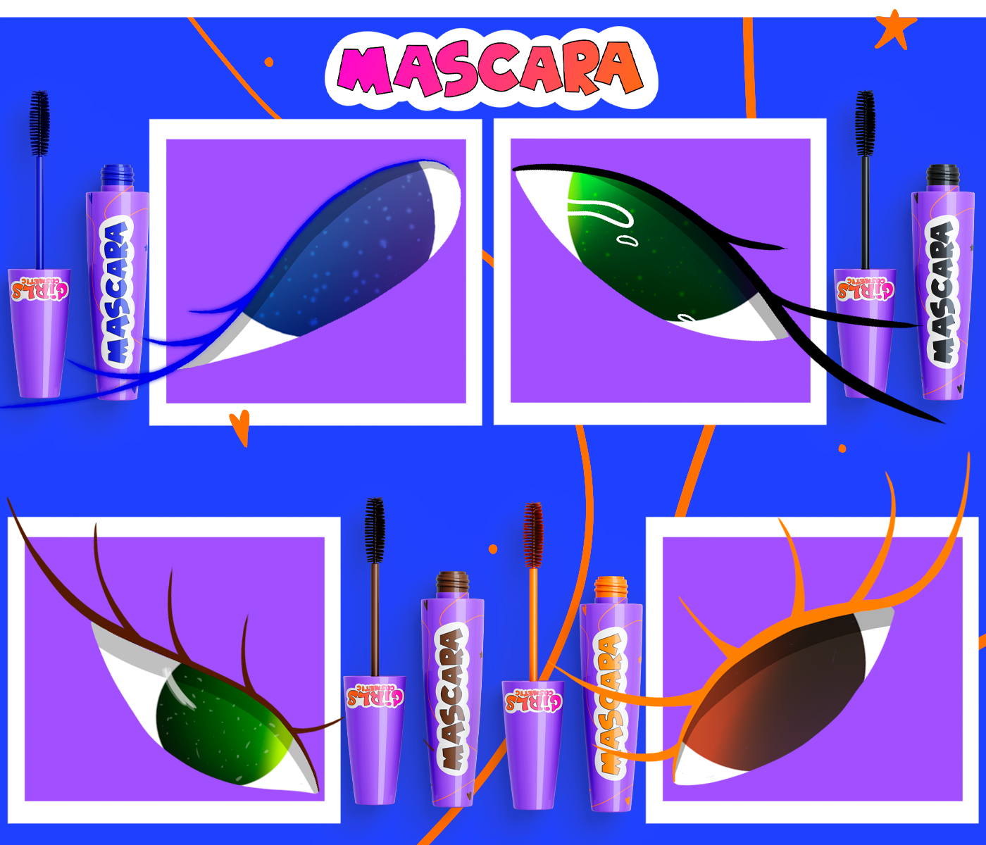 Дизайн упаковки для "Girls cosmetic" — Изображение №11 — Брендинг, Иллюстрация на Dprofile
