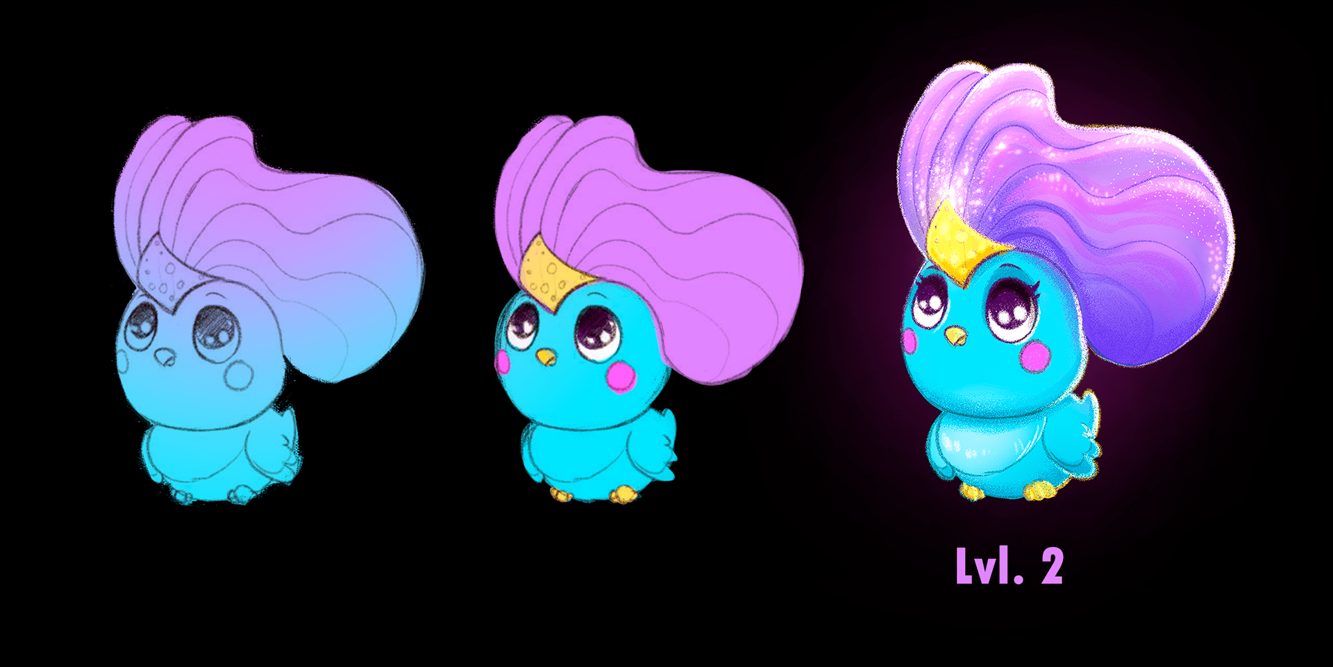 Дизайн персонажей-монстриков. Концепт-проект для игры. — Изображение №14 — Иллюстрация на Dprofile