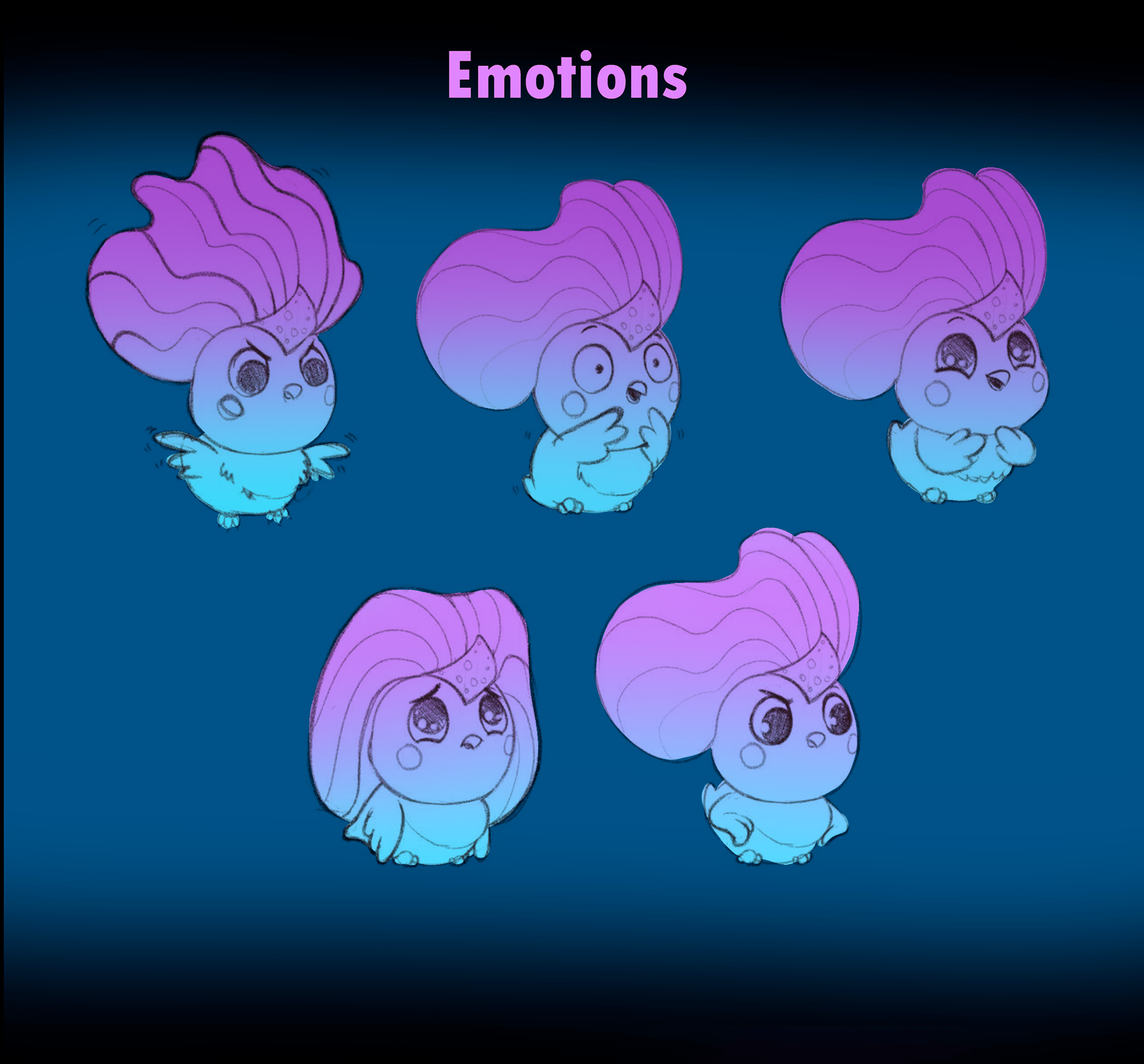 Дизайн персонажей-монстриков. Концепт-проект для игры. — Изображение №15 — Иллюстрация на Dprofile