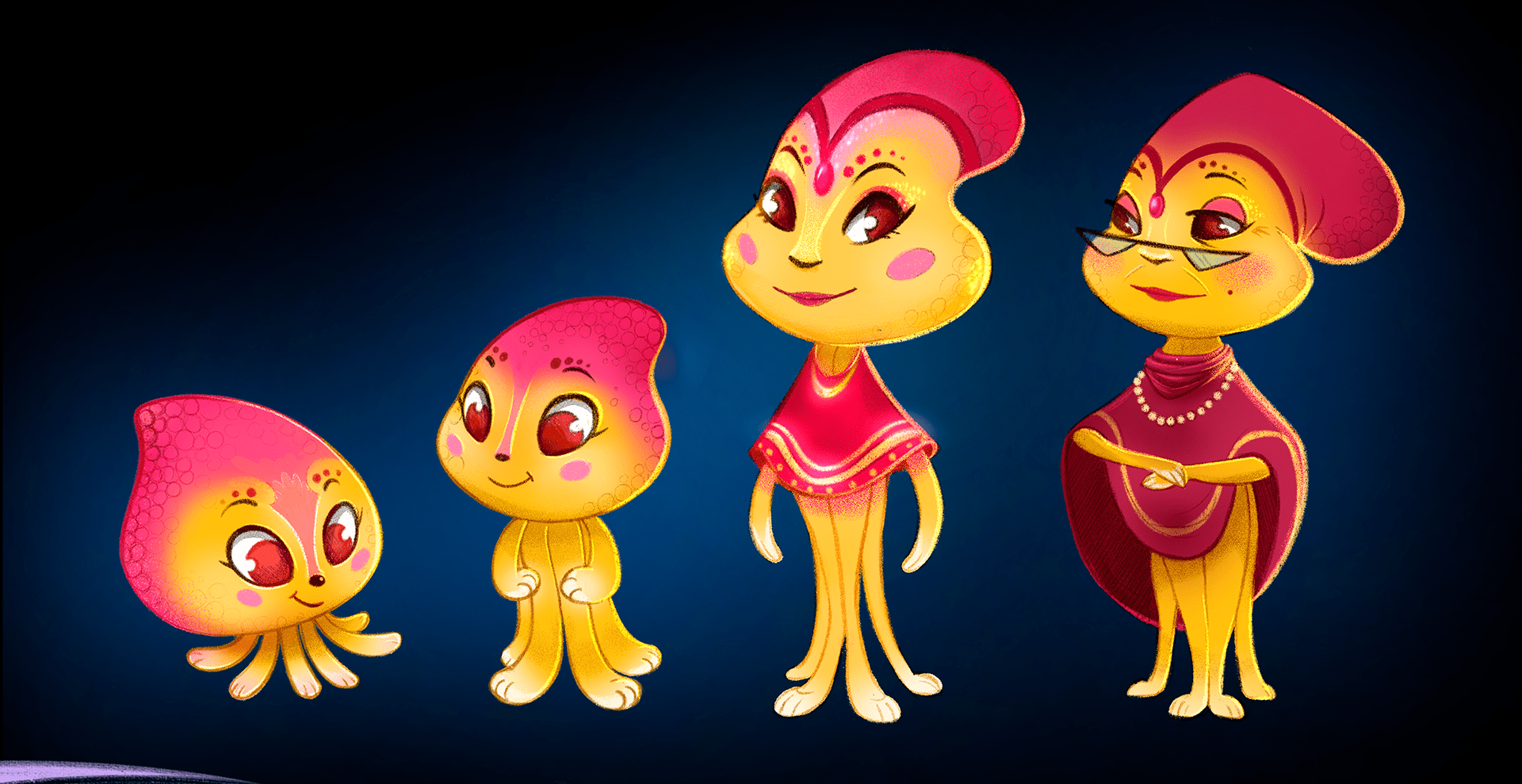 Дизайн персонажей-монстриков. Концепт-проект для игры. — Изображение №12 — Иллюстрация на Dprofile