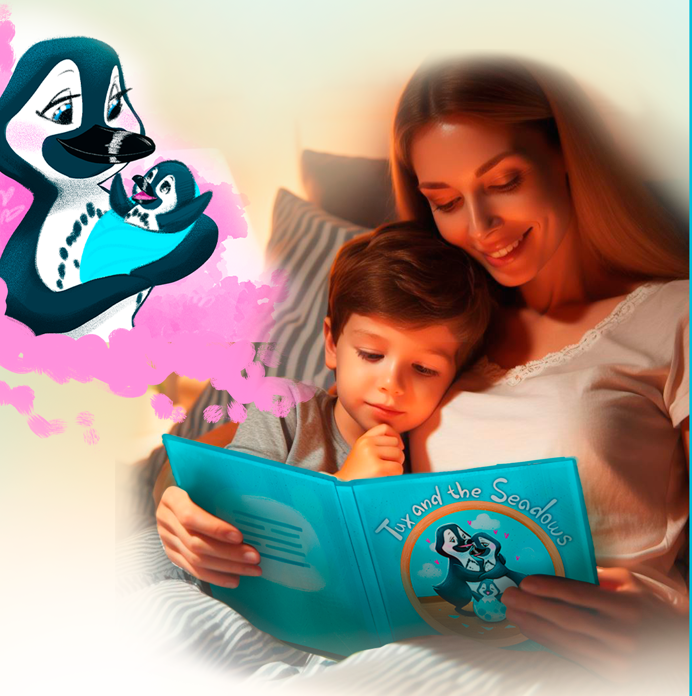 Детская книга "Tux and the Seadows" — Изображение №13 — Иллюстрация, Графика на Dprofile