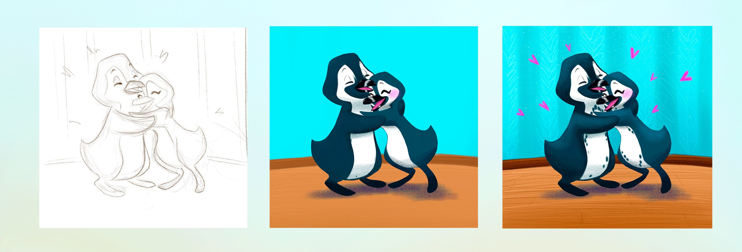 Детская книга "Tux and the Seadows" — Изображение №12 — Иллюстрация, Графика на Dprofile