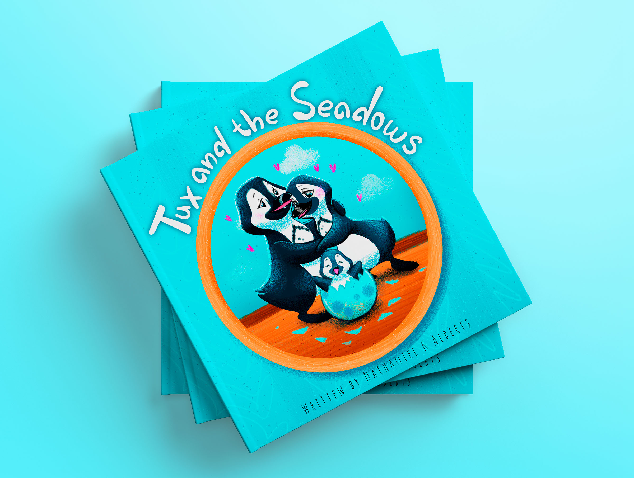 Детская книга "Tux and the Seadows" — Изображение №1 — Иллюстрация, Графика на Dprofile
