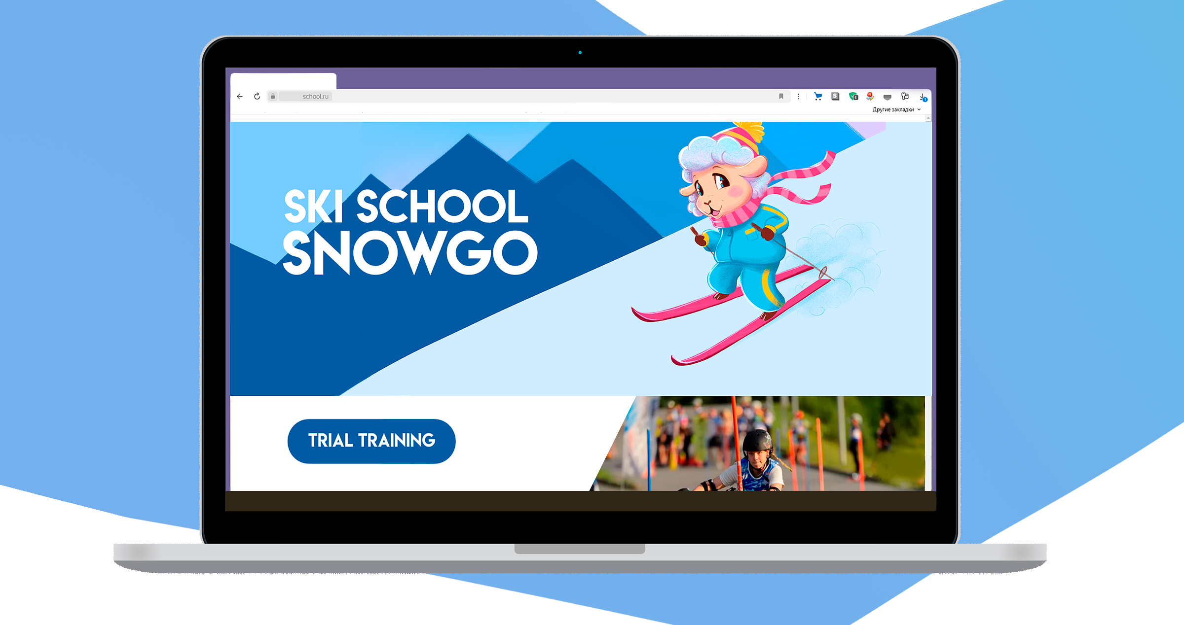 Детская лыжная школа SNOW GO, маскот, бренд персонаж — Изображение №9 — Брендинг, Иллюстрация на Dprofile