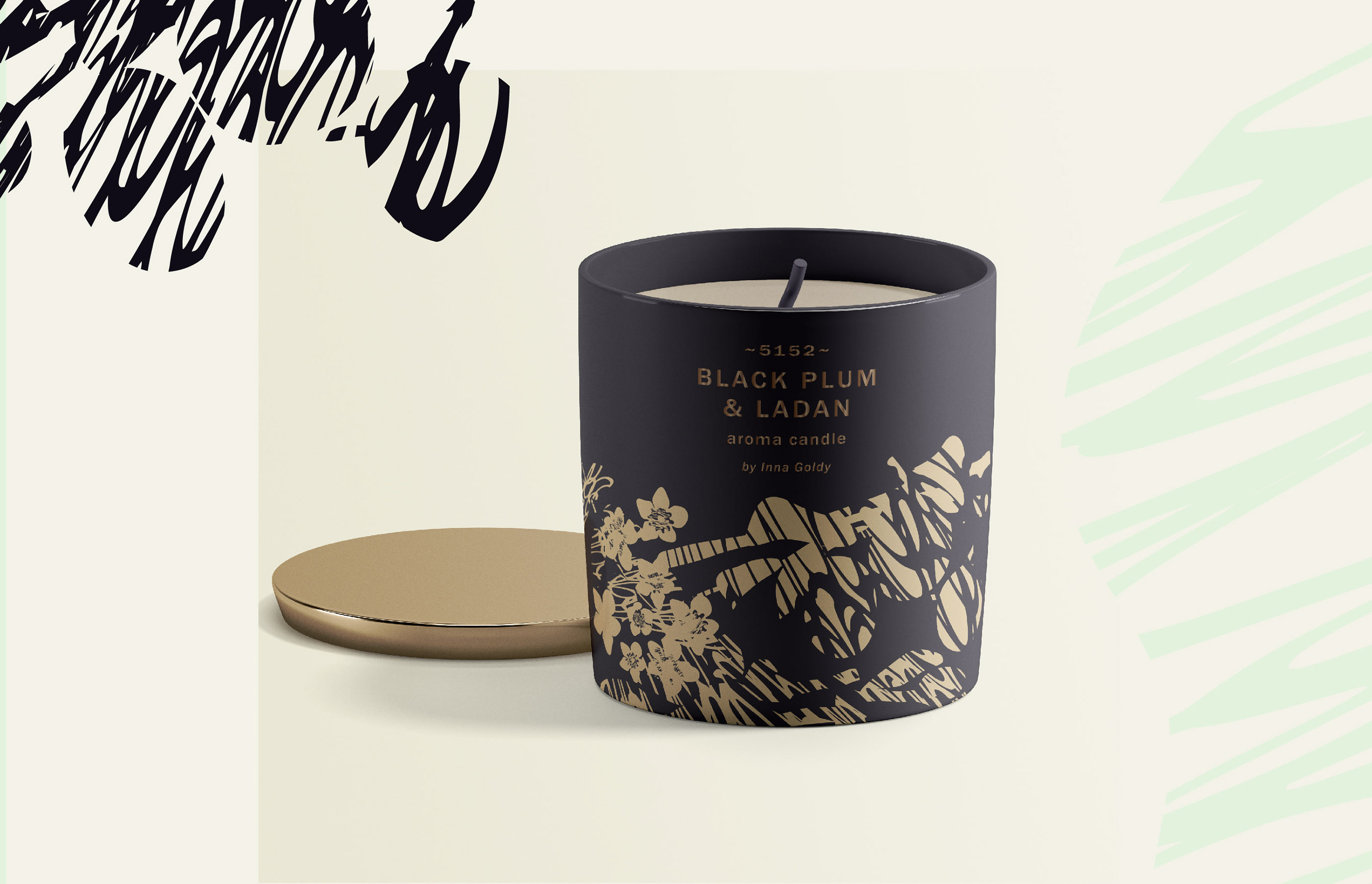 Illustrations & package design for interior aroma — Изображение №9 — Иллюстрация на Dprofile