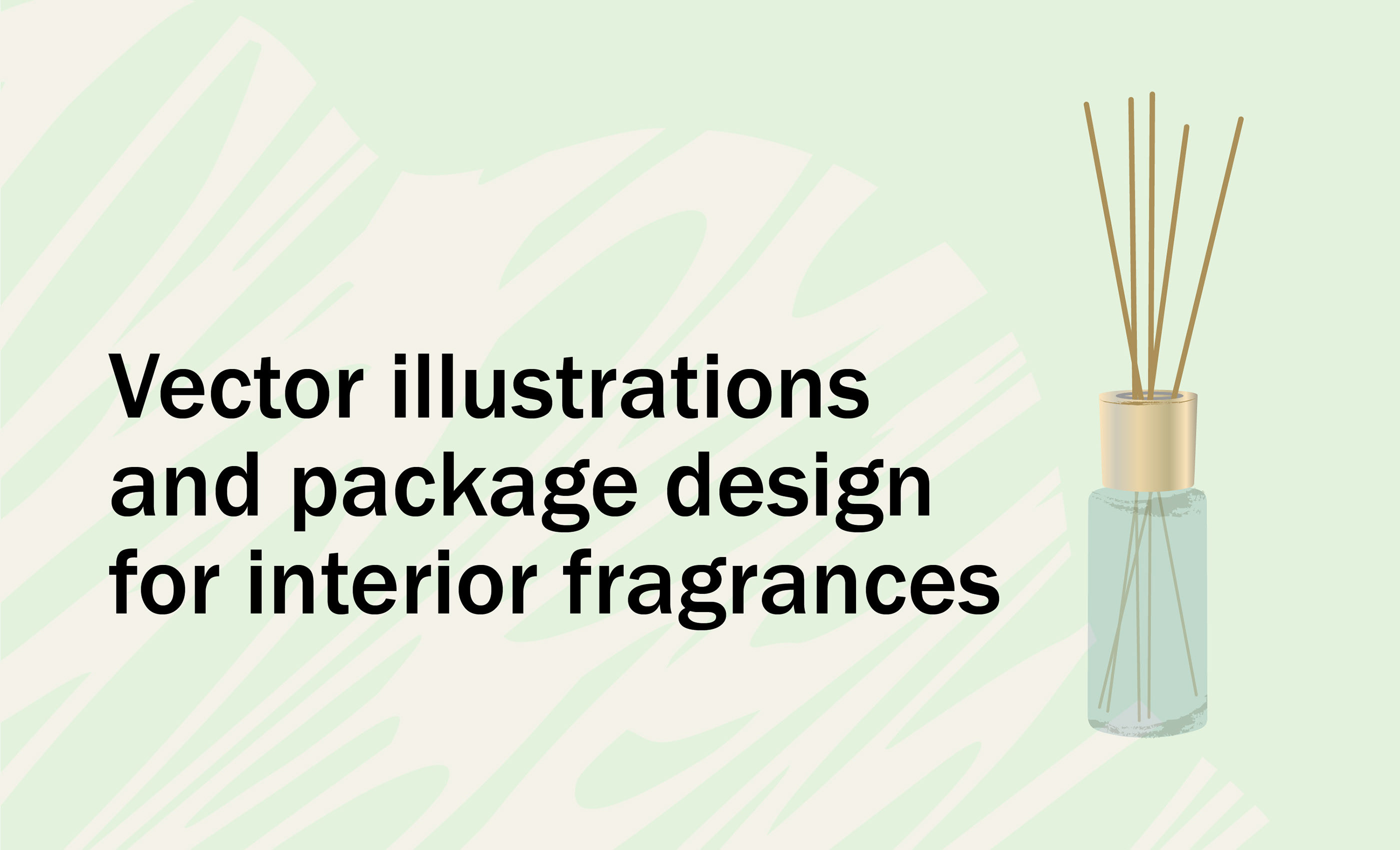 Illustrations & package design for interior aroma — Изображение №1 — Иллюстрация на Dprofile