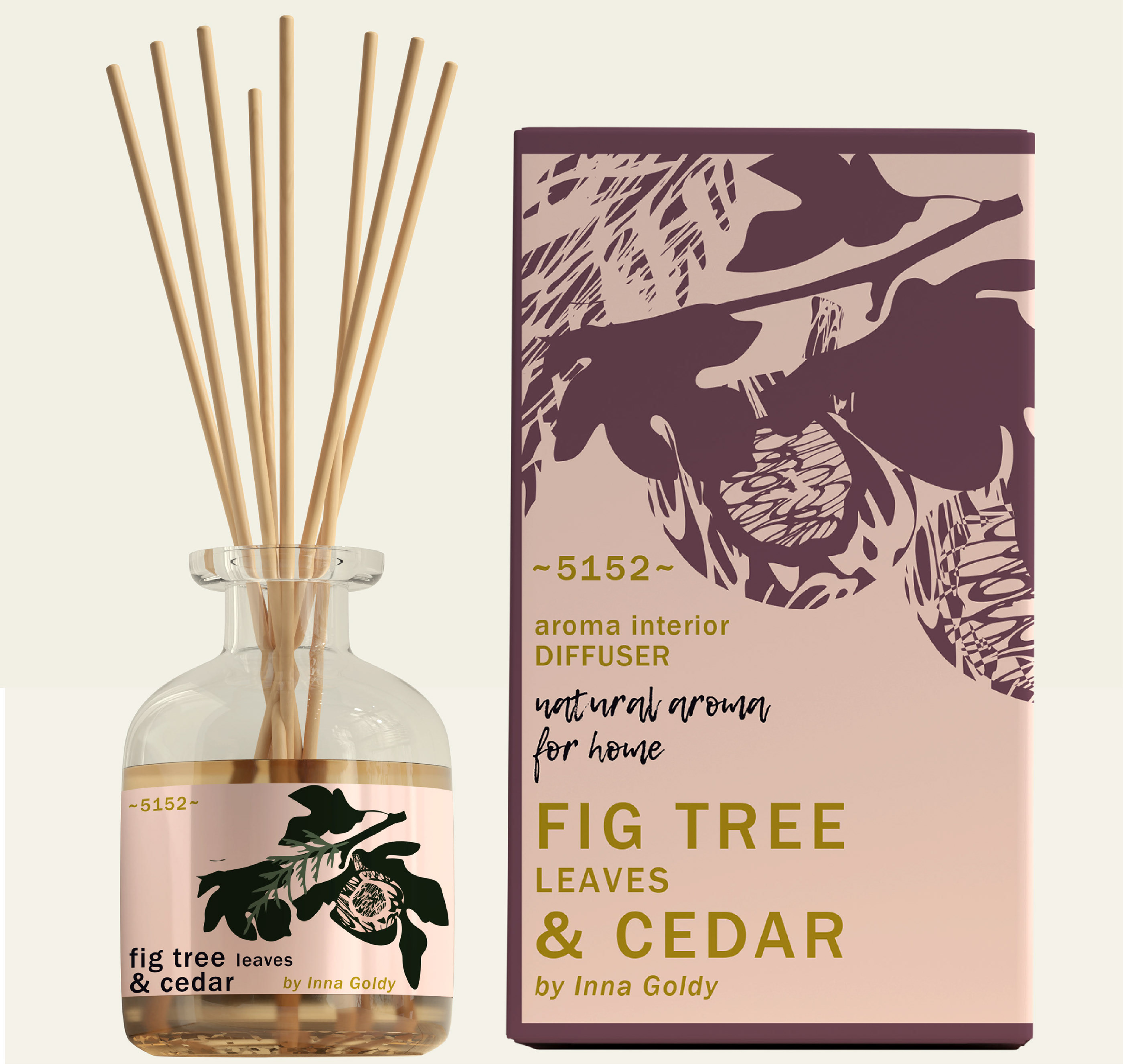 Illustrations & package design for interior aroma — Изображение №11 — Иллюстрация на Dprofile