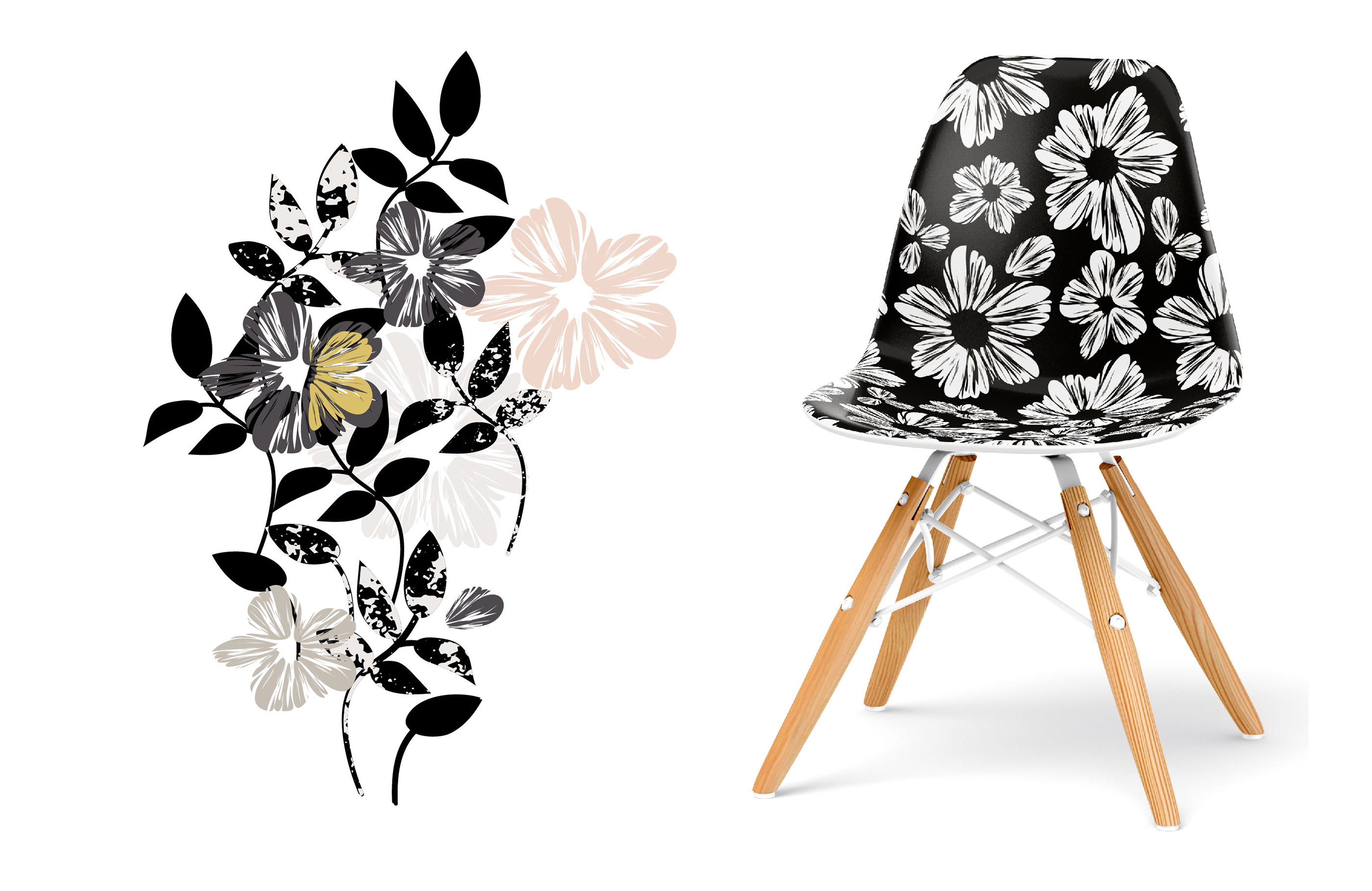Illustration and patterns for the design of chairs — Изображение №6 — Иллюстрация на Dprofile