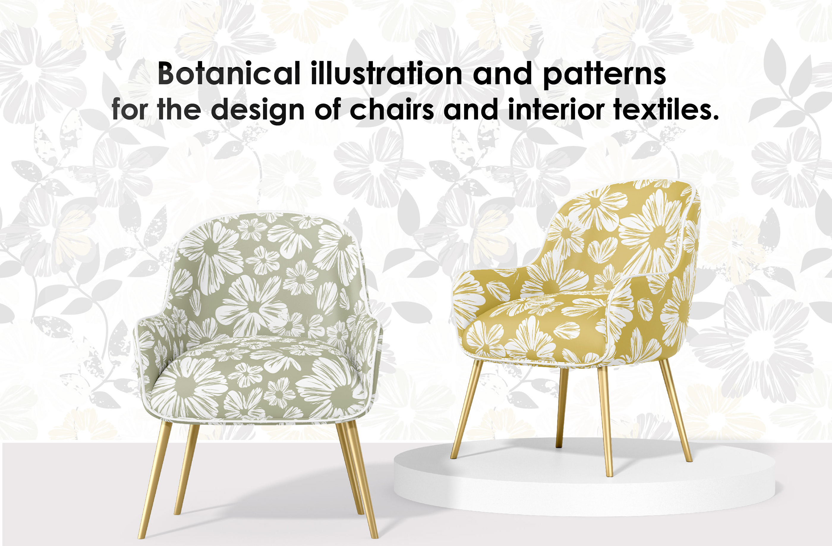 Illustration and patterns for the design of chairs — Изображение №1 — Иллюстрация на Dprofile