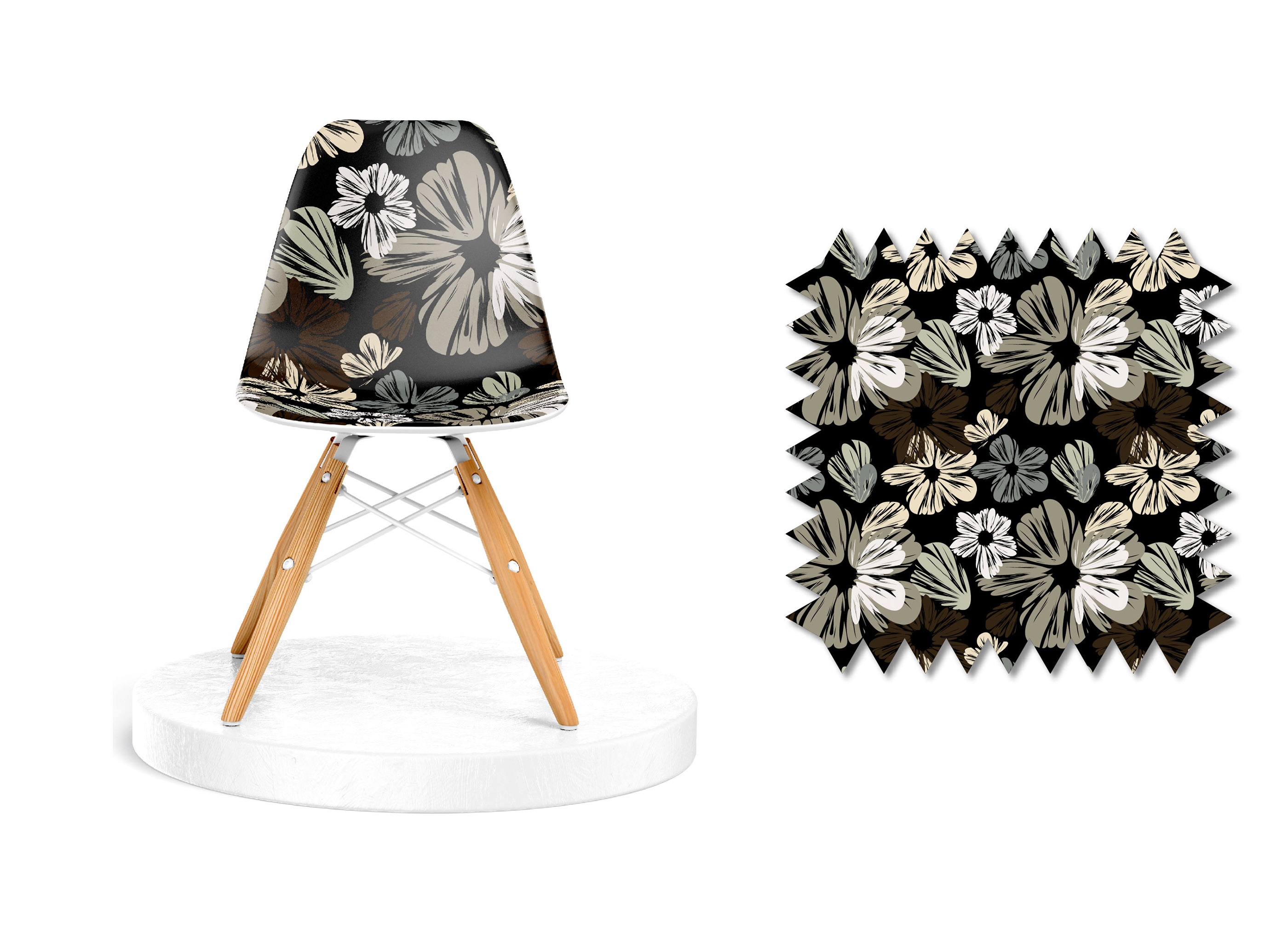 Illustration and patterns for the design of chairs — Изображение №8 — Иллюстрация на Dprofile