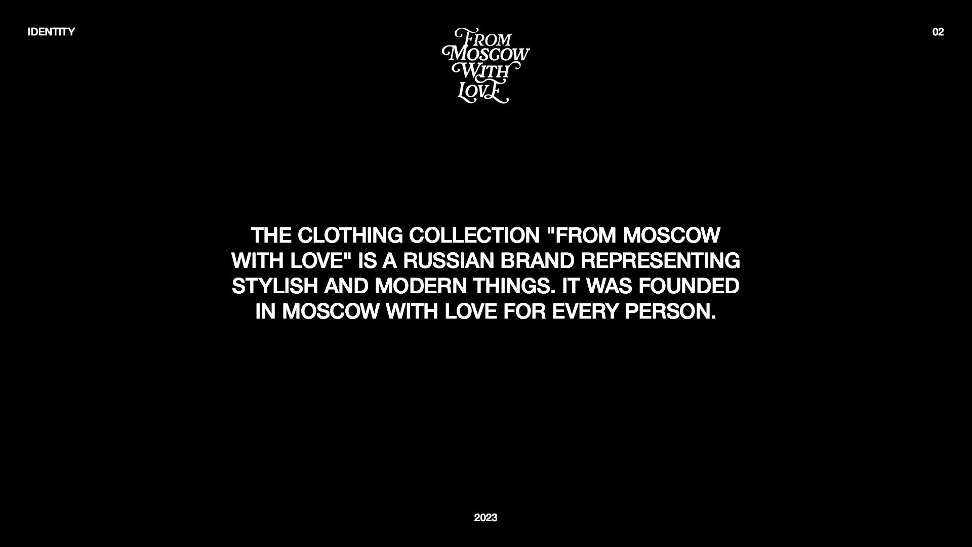 "FROM MOSCOW WITH LOVE" — Изображение №3 — Брендинг, Маркетинг на Dprofile