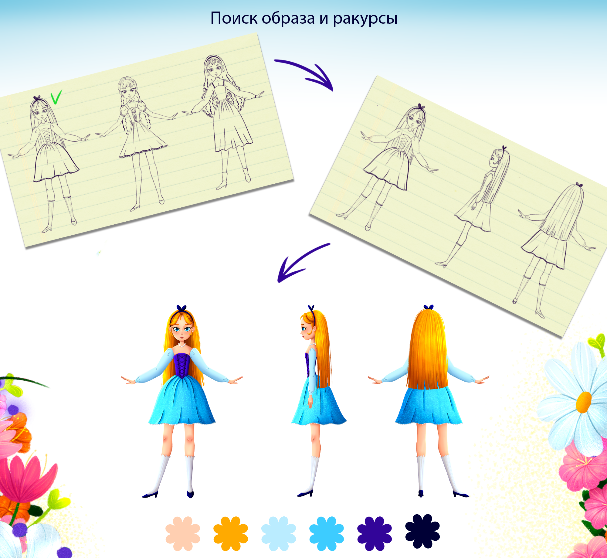Иллюстрации к сказке Дюймовочка — Изображение №2 — Иллюстрация на Dprofile