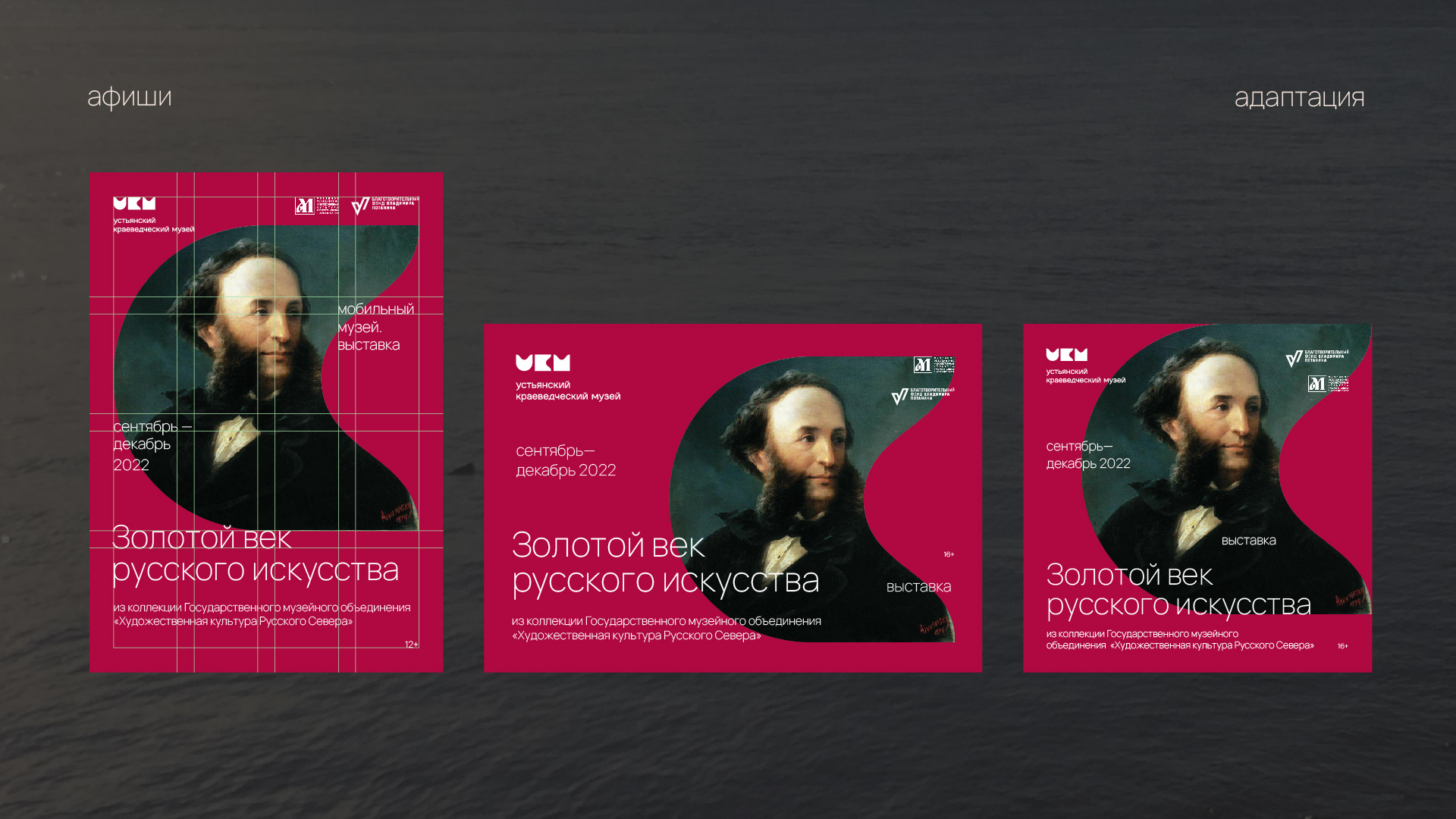 Устьянский краеведческий музей — Изображение №5 — Брендинг, Графика на Dprofile