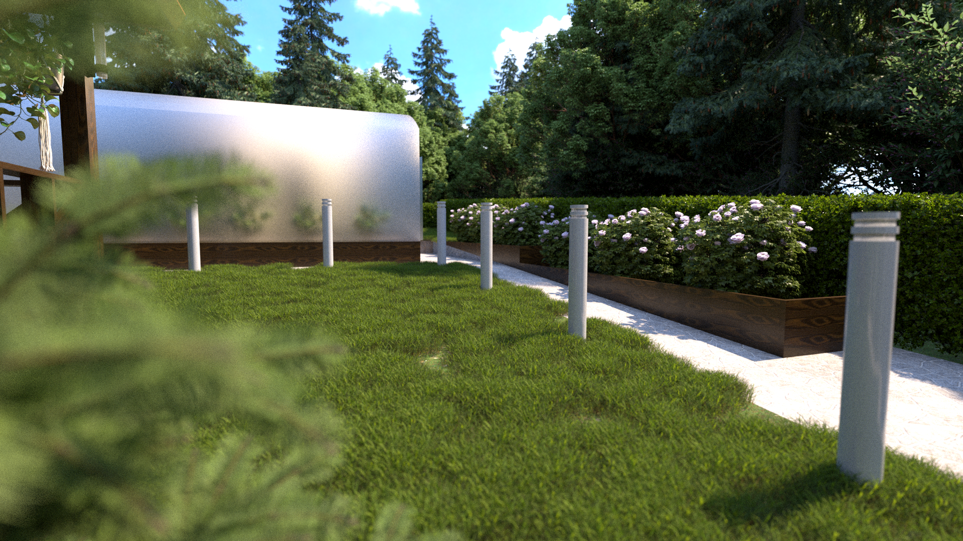 Беседка открытого типа — Изображение №4 — 3D на Dprofile