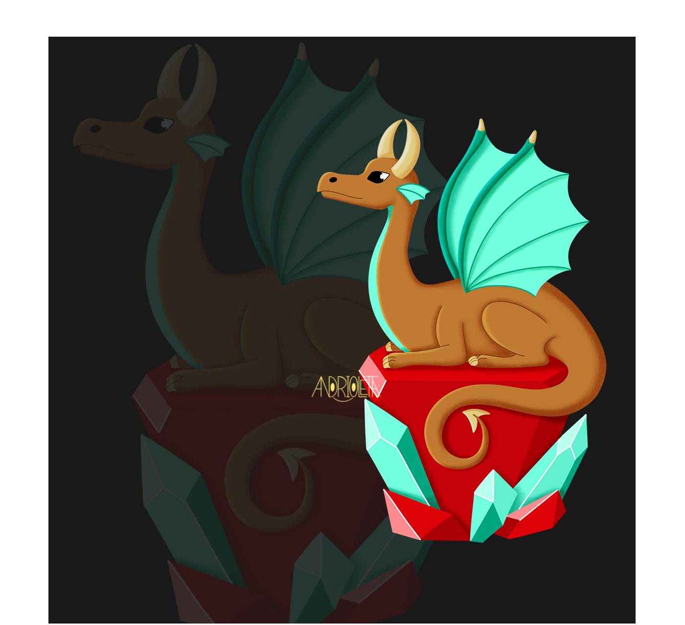 Драконы. Дизайн персонажа — Изображение №8 — Иллюстрация на Dprofile