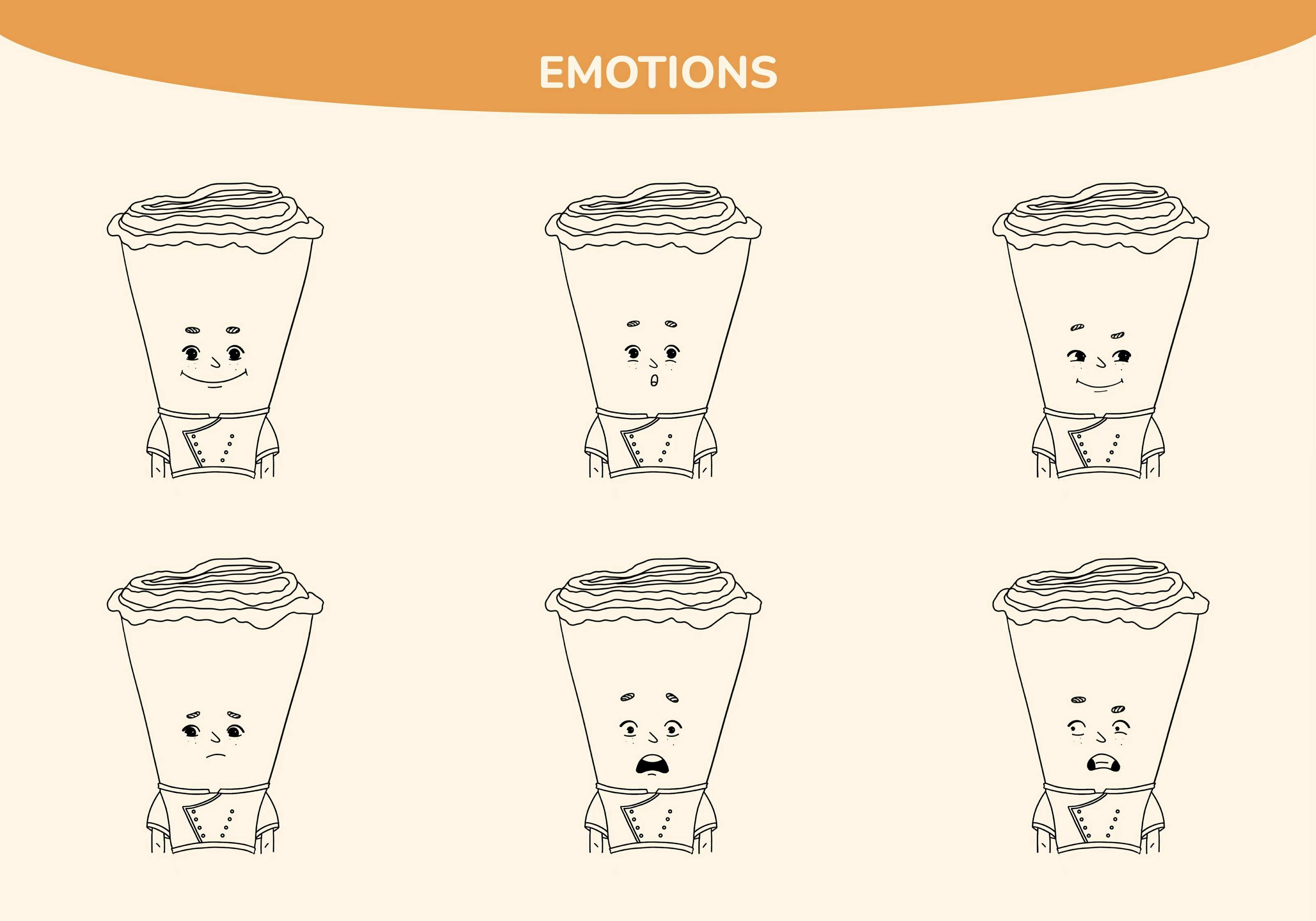 Mr. Crêpe. Бренд-персонаж — Изображение №5 — Брендинг, Иллюстрация на Dprofile