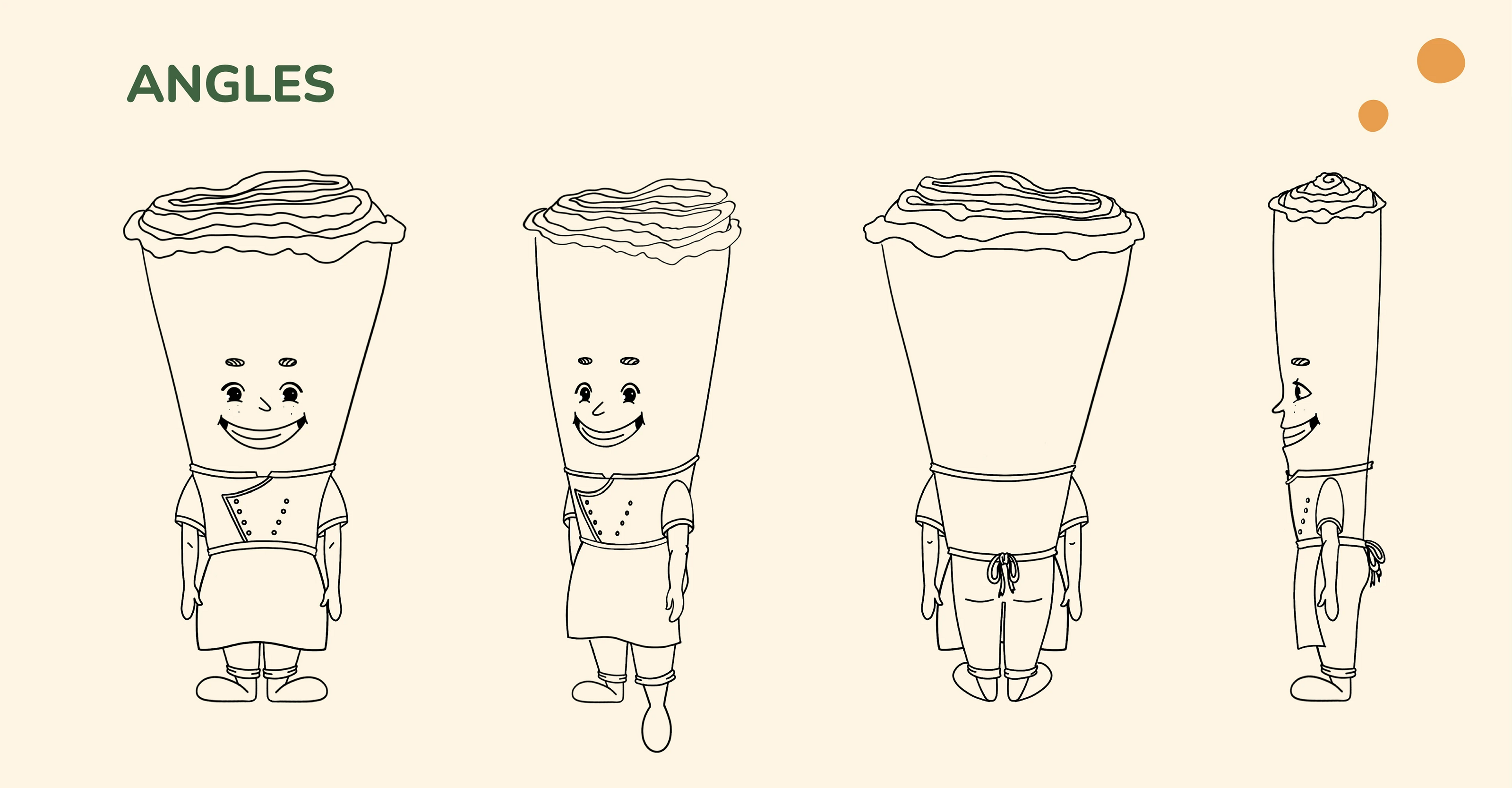 Mr. Crêpe. Бренд-персонаж — Изображение №2 — Брендинг, Иллюстрация на Dprofile