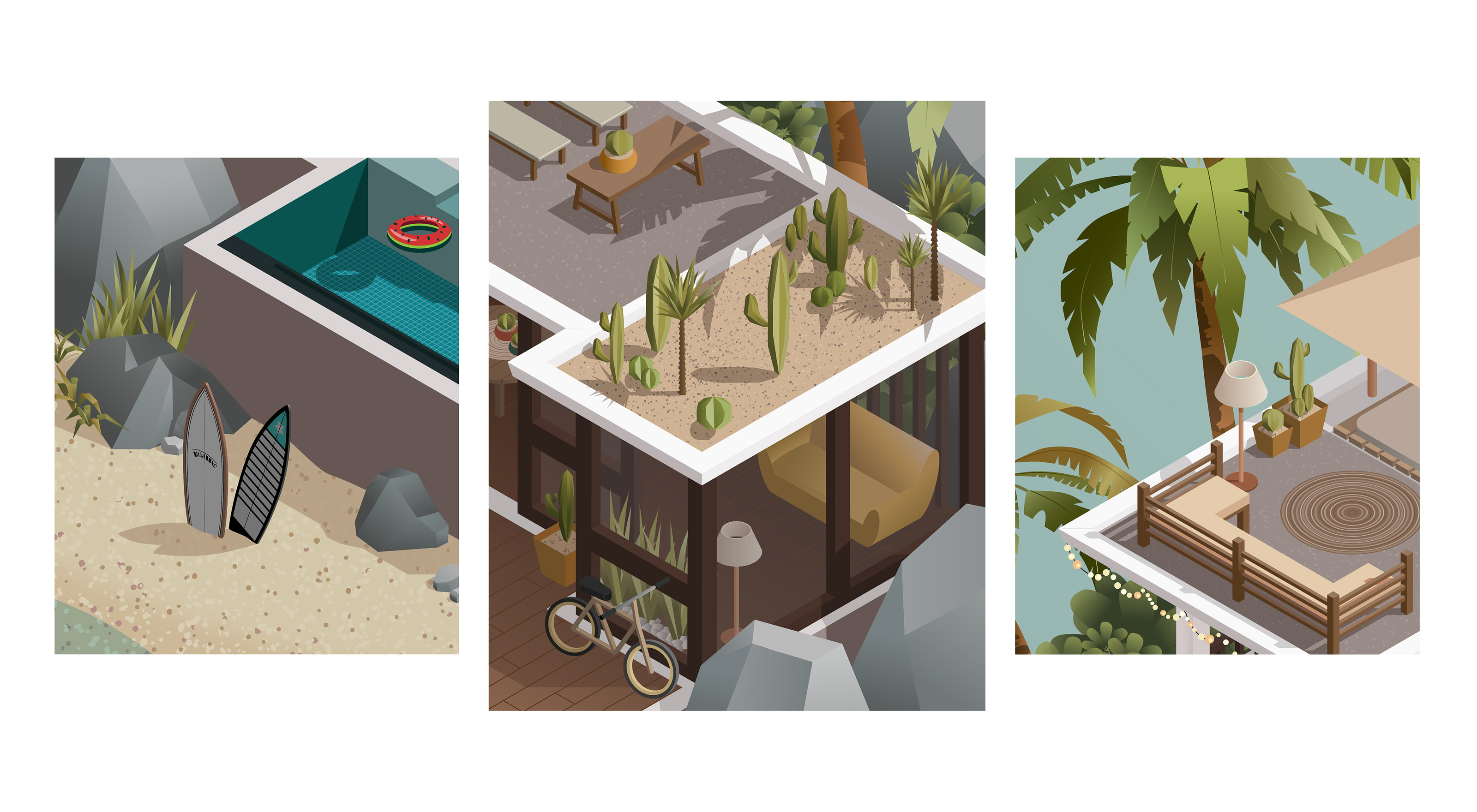 Isometric illustration for travel service concept — Изображение №14 — Иллюстрация на Dprofile
