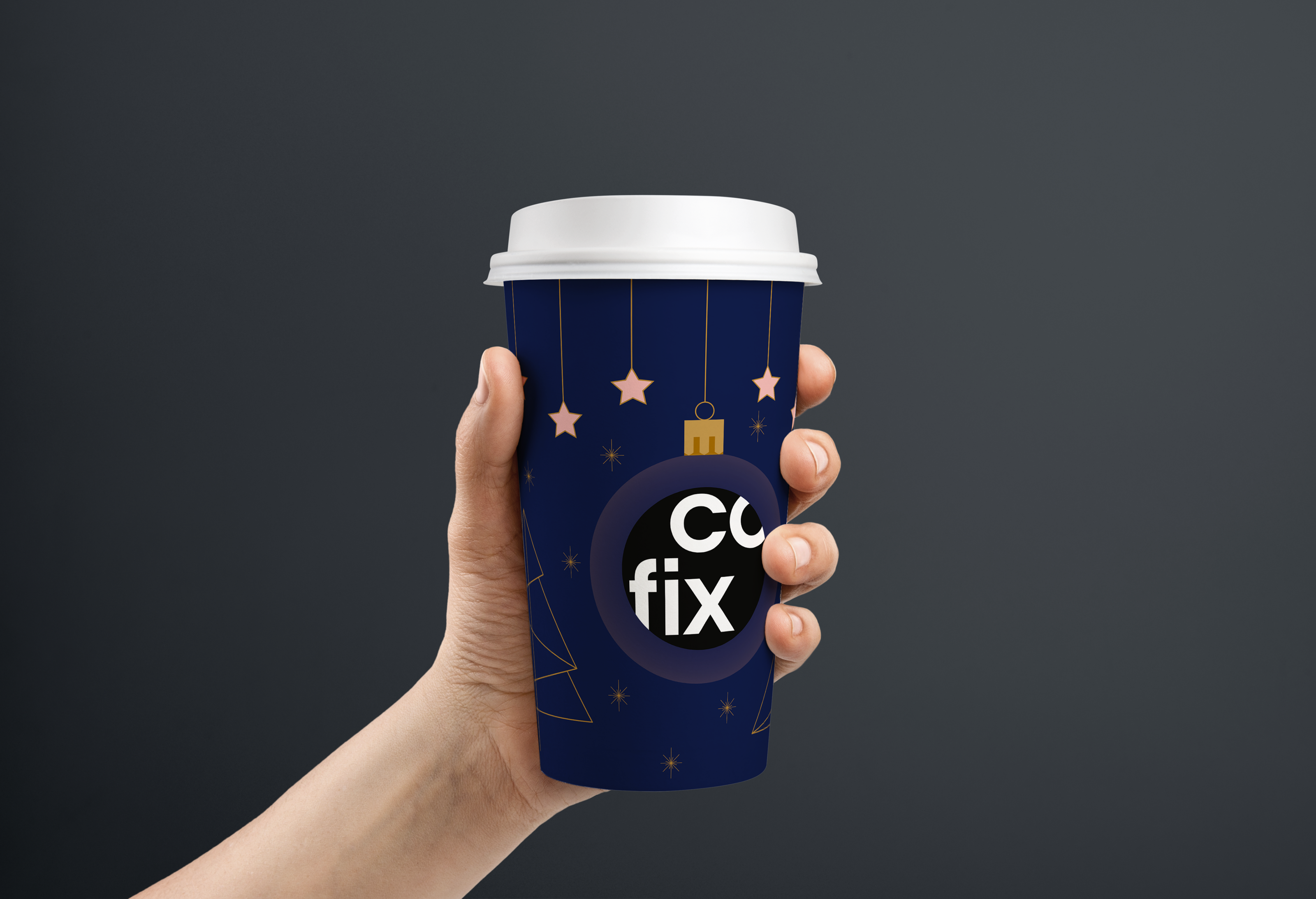 COFIX. Сoncept of New Year's coffee cup design — Изображение №8 — Брендинг, Иллюстрация на Dprofile