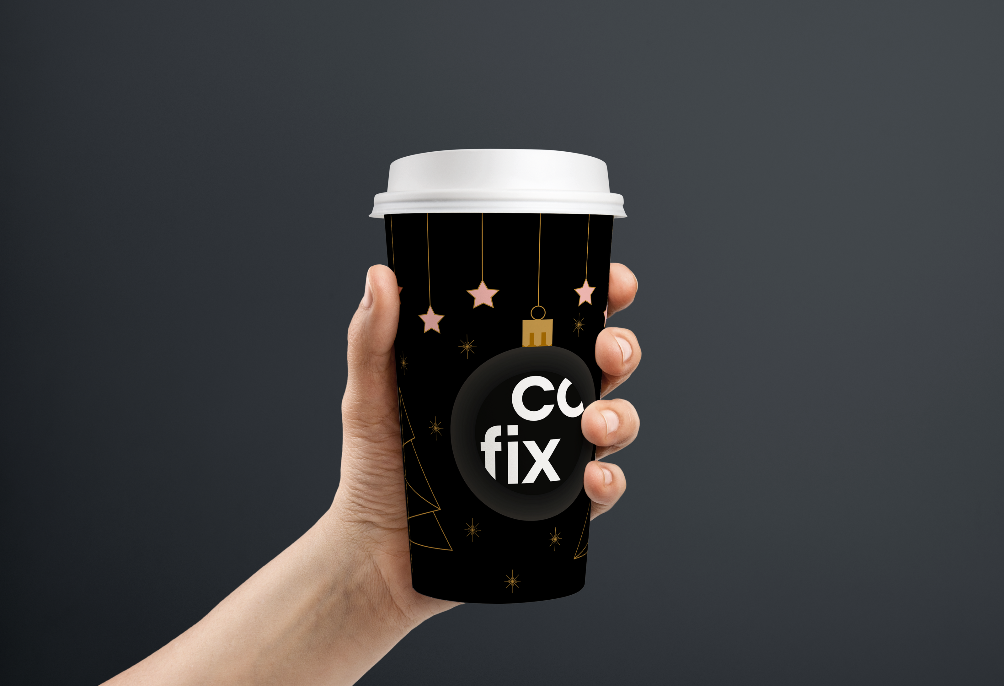 COFIX. Сoncept of New Year's coffee cup design — Изображение №16 — Брендинг, Иллюстрация на Dprofile