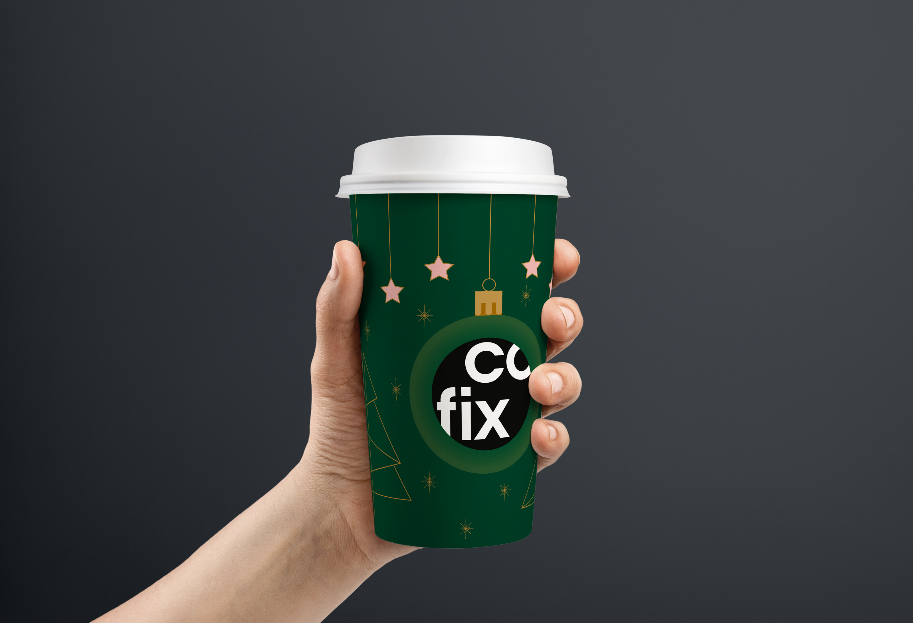 COFIX. Сoncept of New Year's coffee cup design — Изображение №14 — Брендинг, Иллюстрация на Dprofile