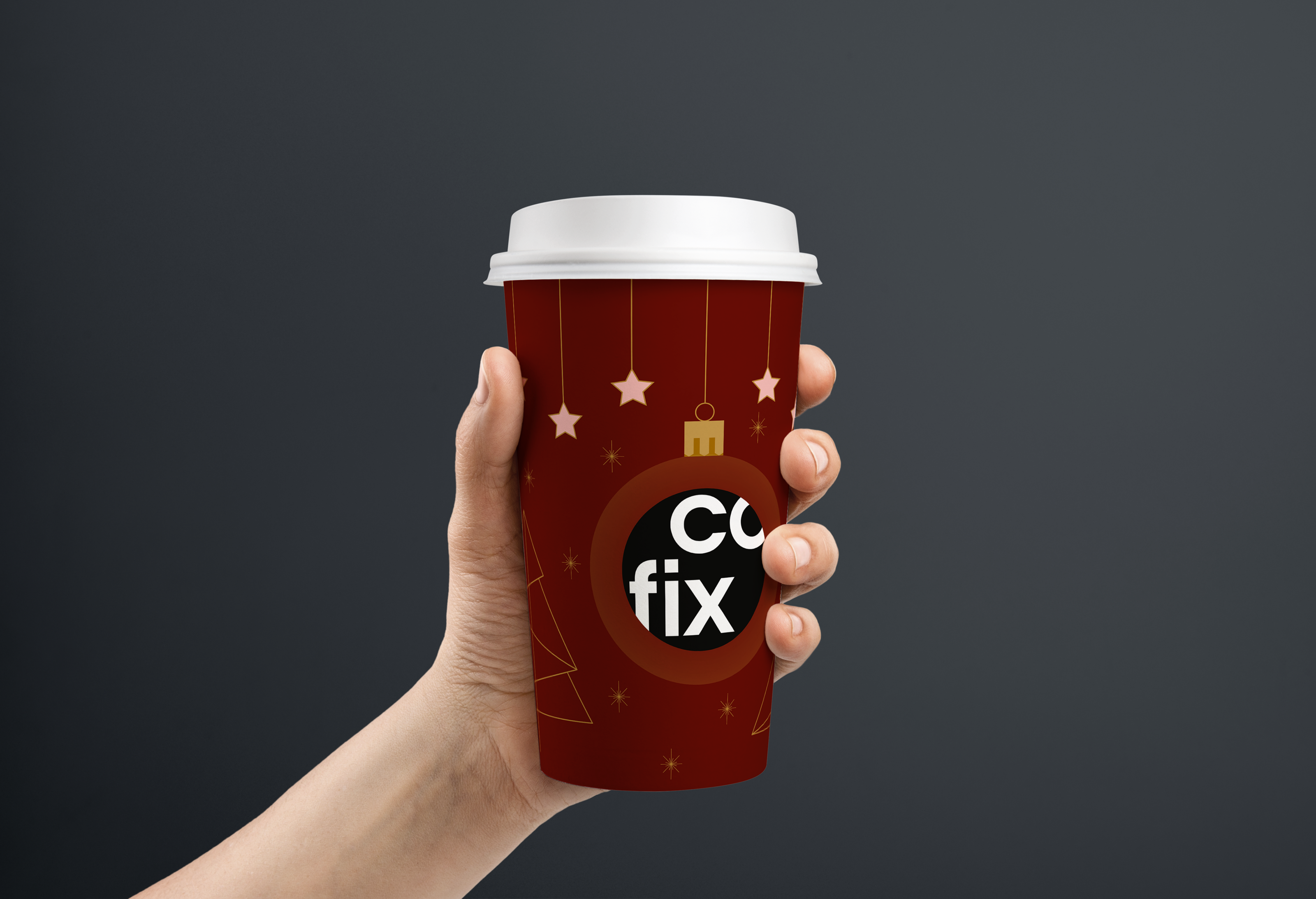 COFIX. Сoncept of New Year's coffee cup design — Изображение №10 — Брендинг, Иллюстрация на Dprofile