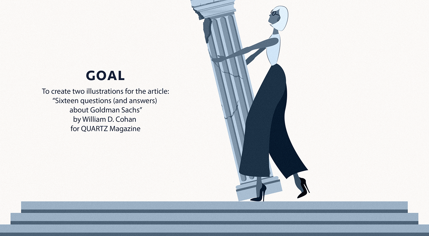 QUARTZ Magazine. Сoncepts of illustrations for article — Изображение №4 — Иллюстрация, Графика на Dprofile