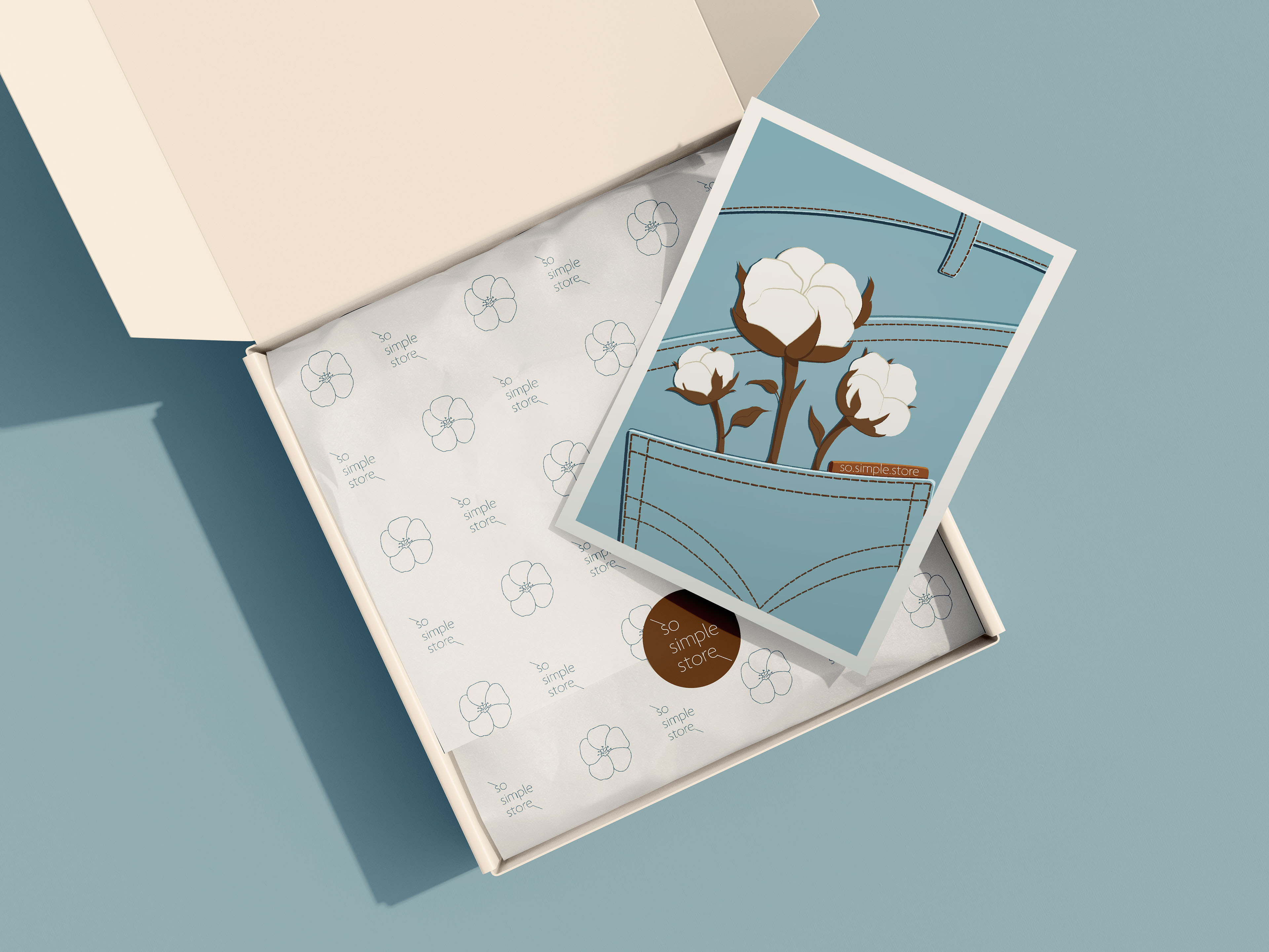 SO.SIMPLE.STORE. Illustrative identity. Concept — Изображение №2 — Иллюстрация на Dprofile