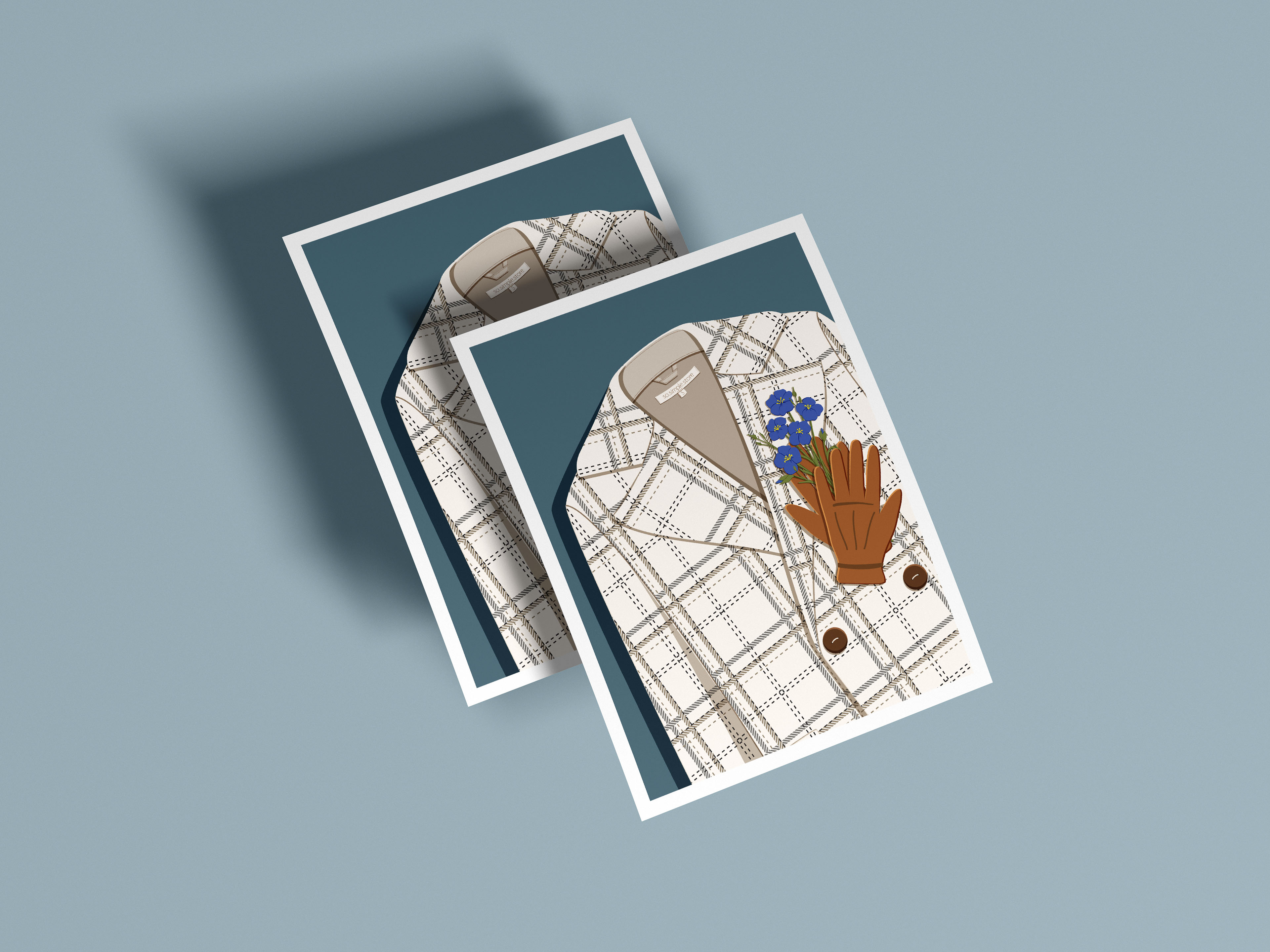 SO.SIMPLE.STORE. Illustrative identity. Concept — Изображение №12 — Иллюстрация на Dprofile