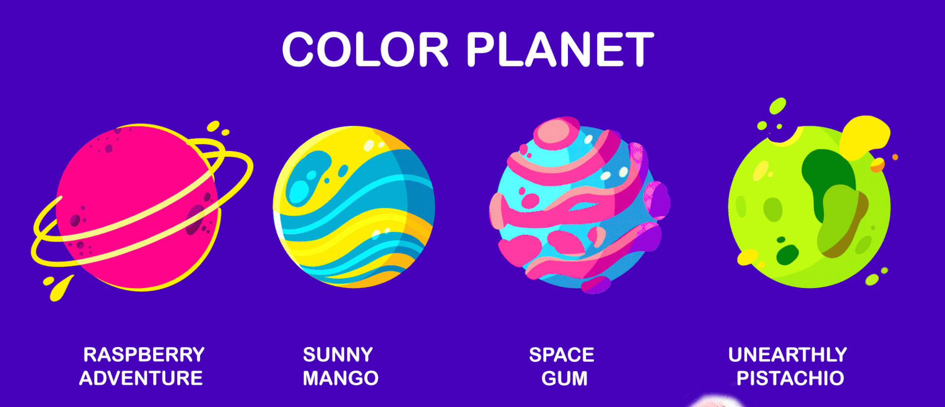 Brand characters for "Cosmo Neya" ice cream brand — Изображение №3 — Иллюстрация, Анимация на Dprofile