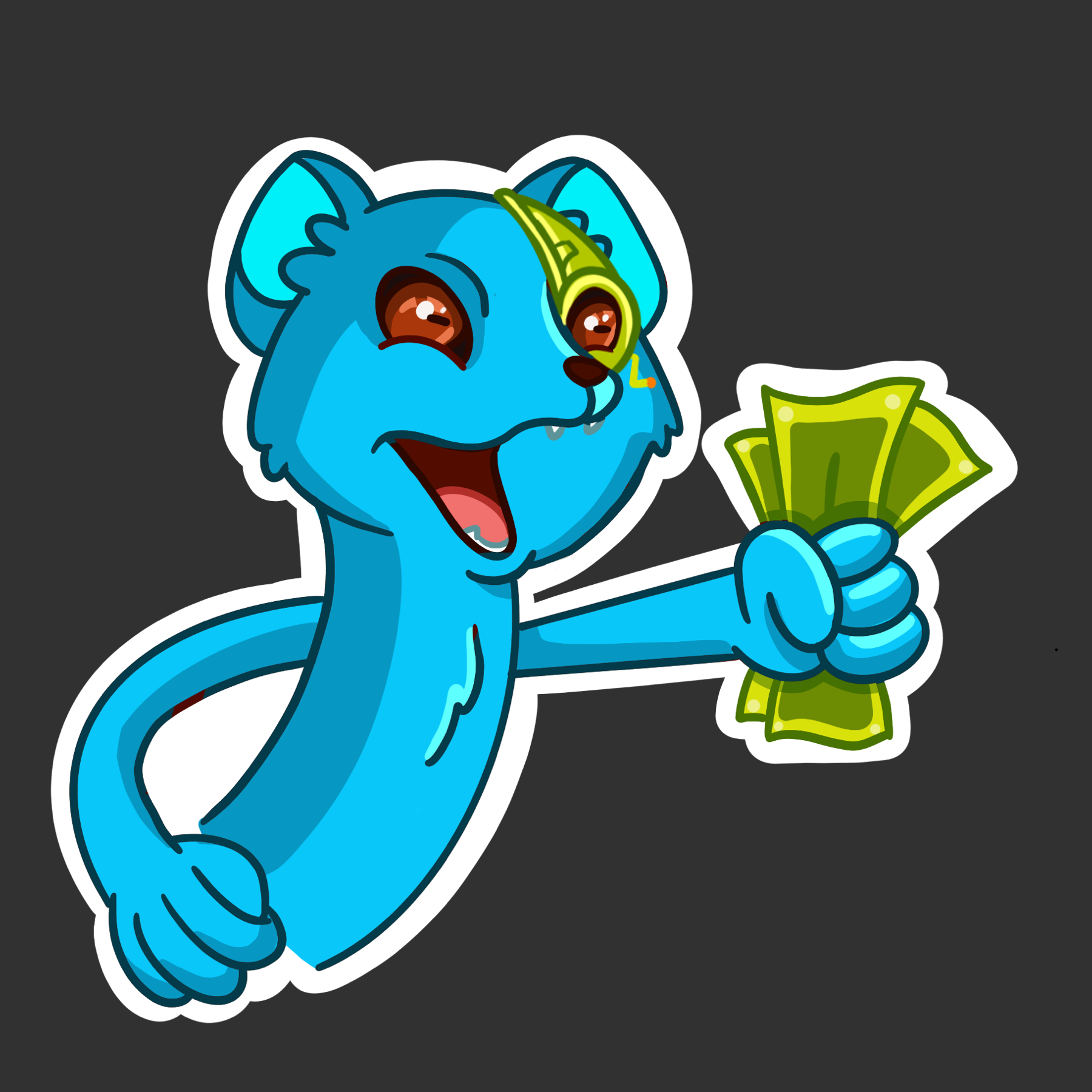 Mongoose stickers for cryptocurrency — Изображение №9 — Иллюстрация на Dprofile