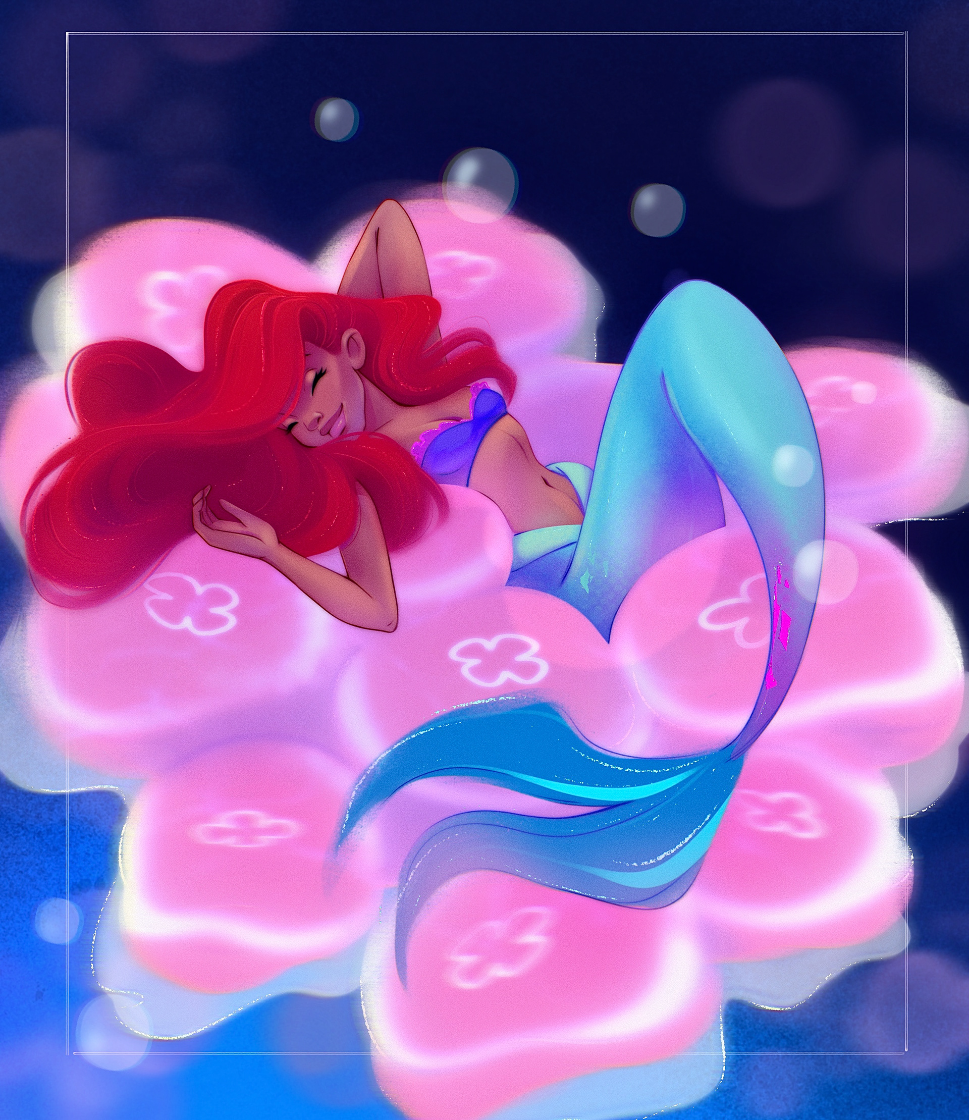 The little mermaid — Изображение №1 — Иллюстрация на Dprofile