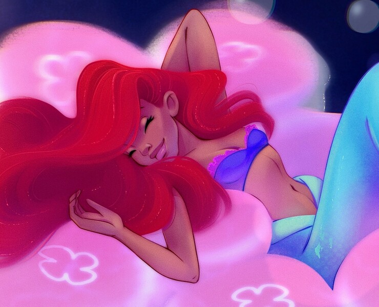 The little mermaid — Иллюстрация на Dprofile