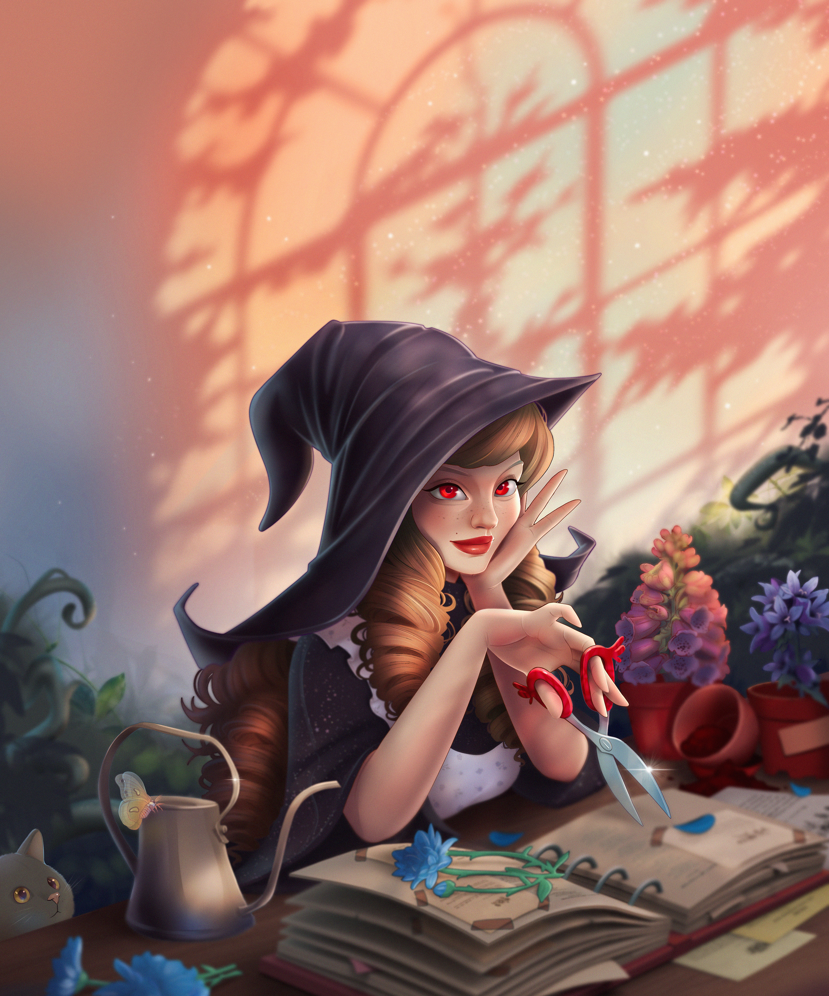 Herbal Witch — Изображение №2 — Иллюстрация на Dprofile