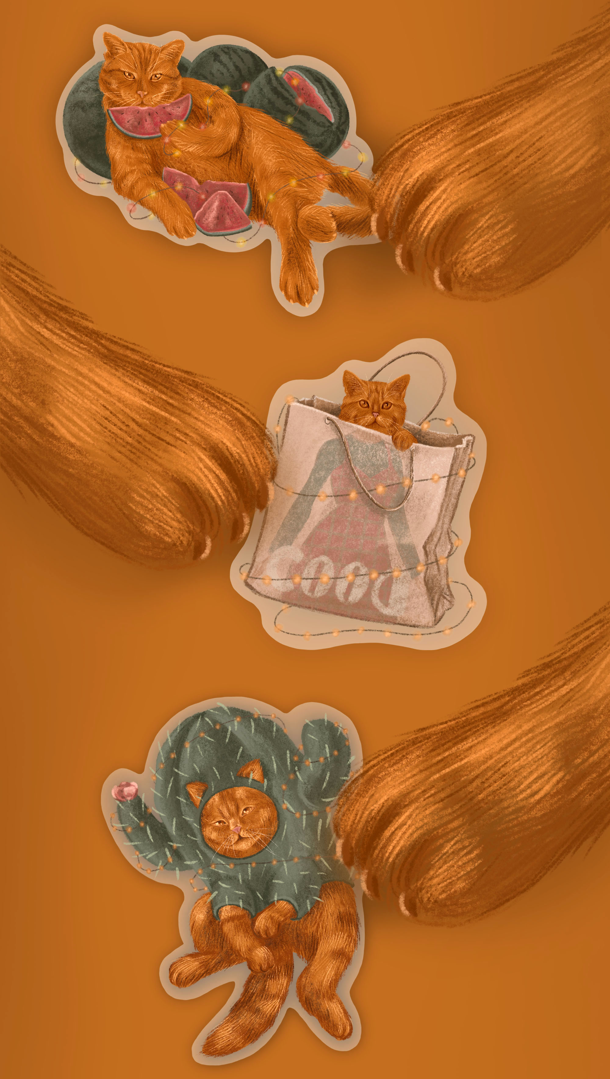 Стикеры — Изображение №2 — Иллюстрация, Графика на Dprofile