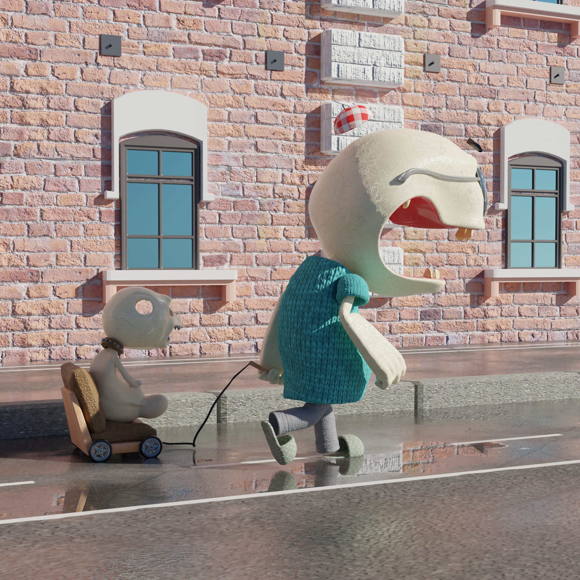 Прогулка после долгой зимы — Изображение №2 — 3D, Анимация на Dprofile