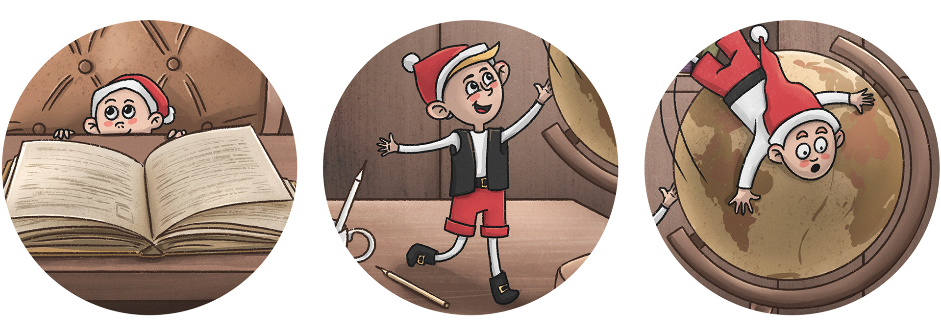 Wimmelbuch Illustration «Trouble in the library» — Изображение №4 — Иллюстрация на Dprofile