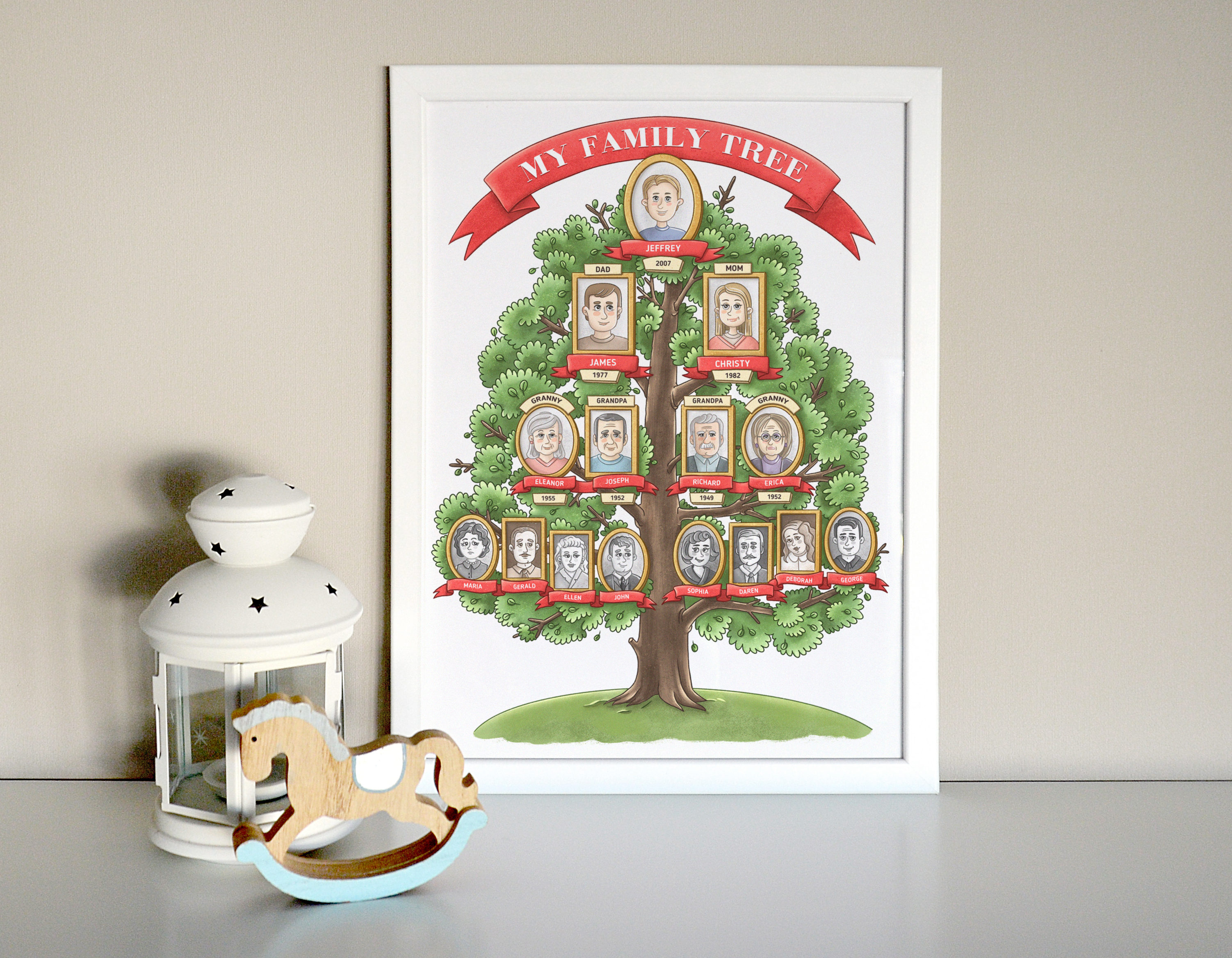 My Family Tree • Моё семейное древо — Изображение №2 — Иллюстрация, Графика на Dprofile