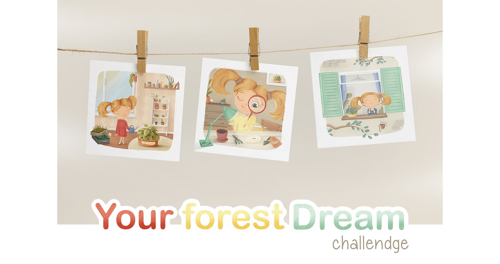 Книжные иллюстрации. История девочки Лиды. — Изображение №1 — Иллюстрация, Графика на Dprofile