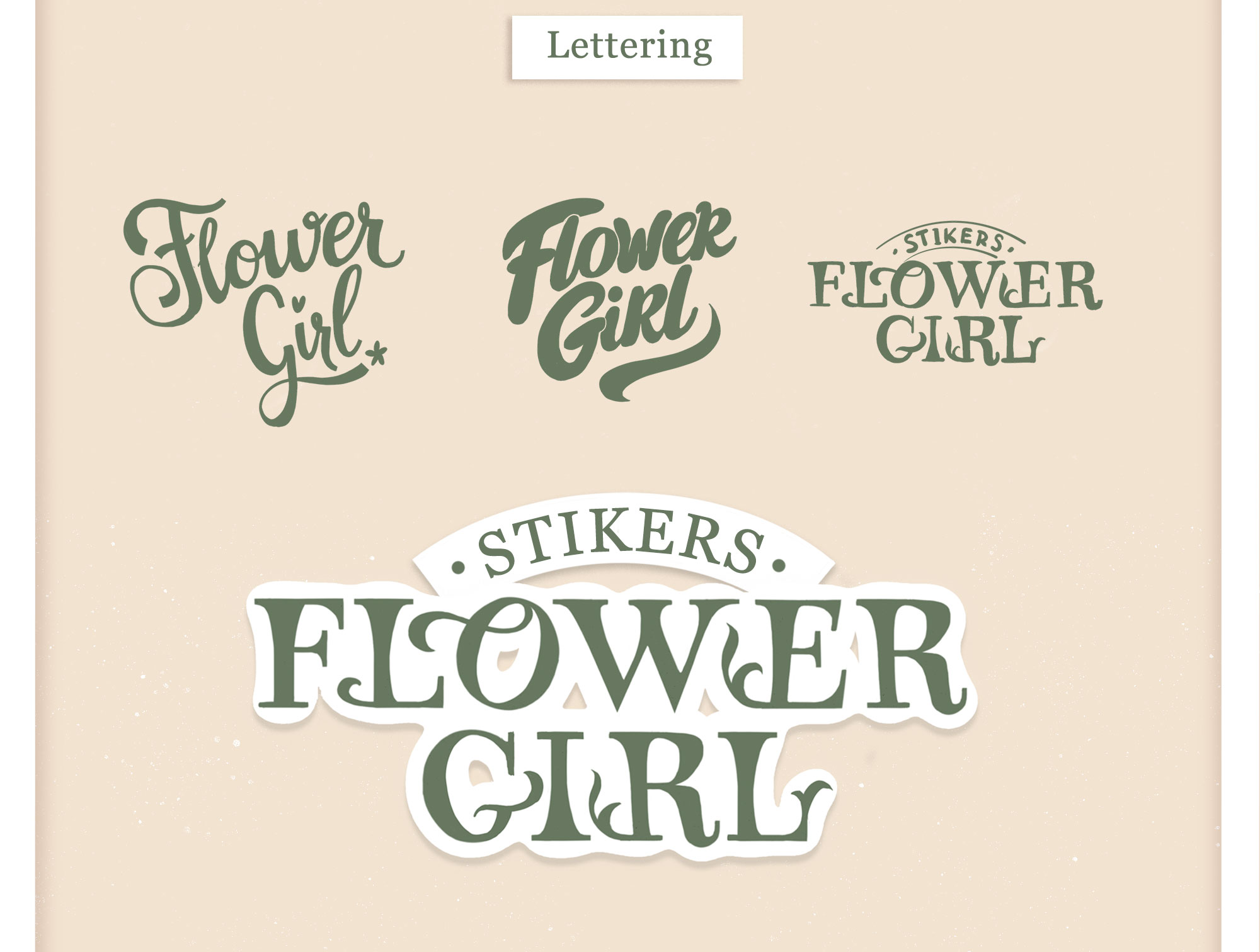Стикеры для девушки "Flower girl". — Изображение №4 — Иллюстрация, Графика на Dprofile