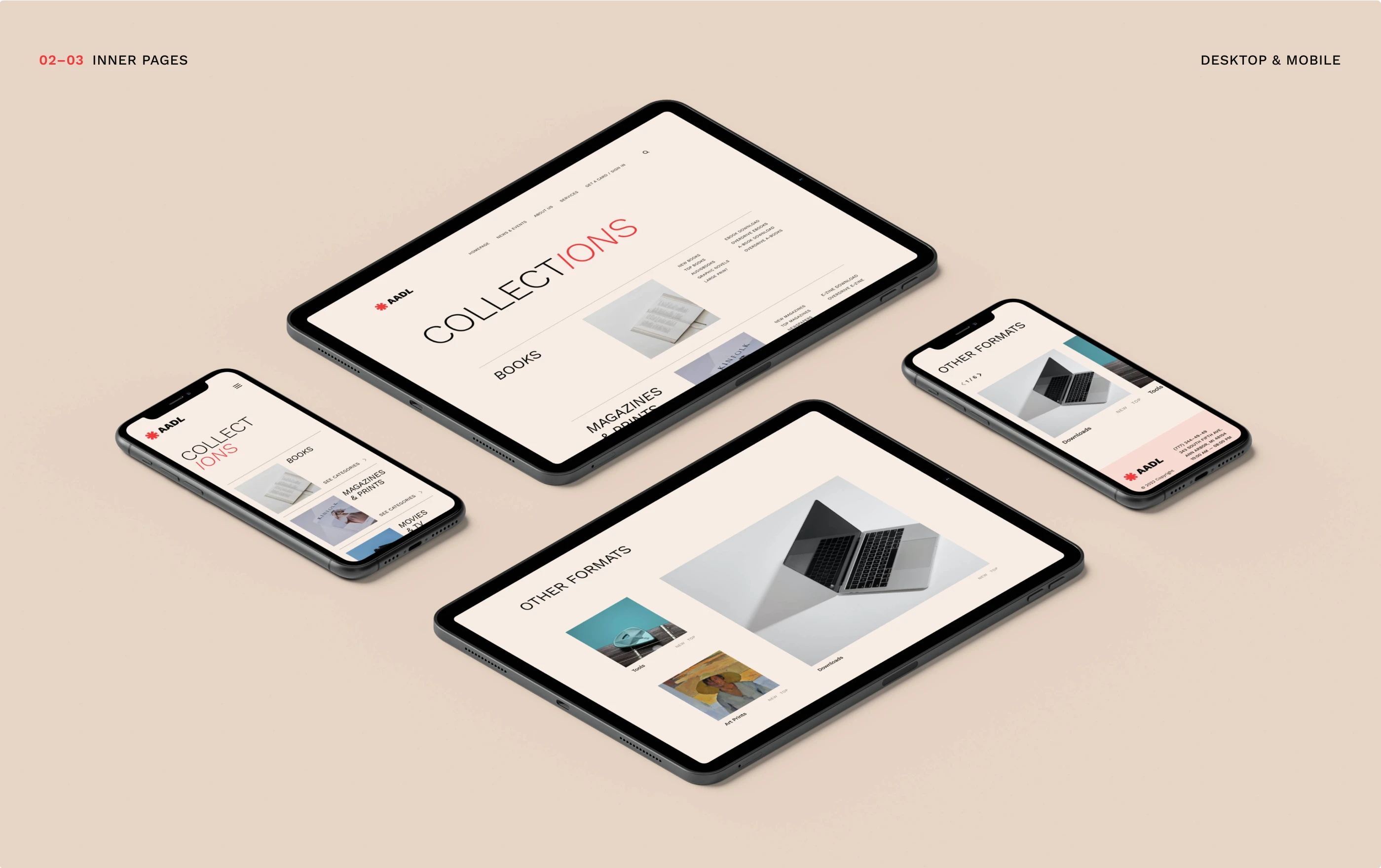 Ann Arbor District Library Website Redesign — Изображение №7 — Интерфейсы, Брендинг на Dprofile